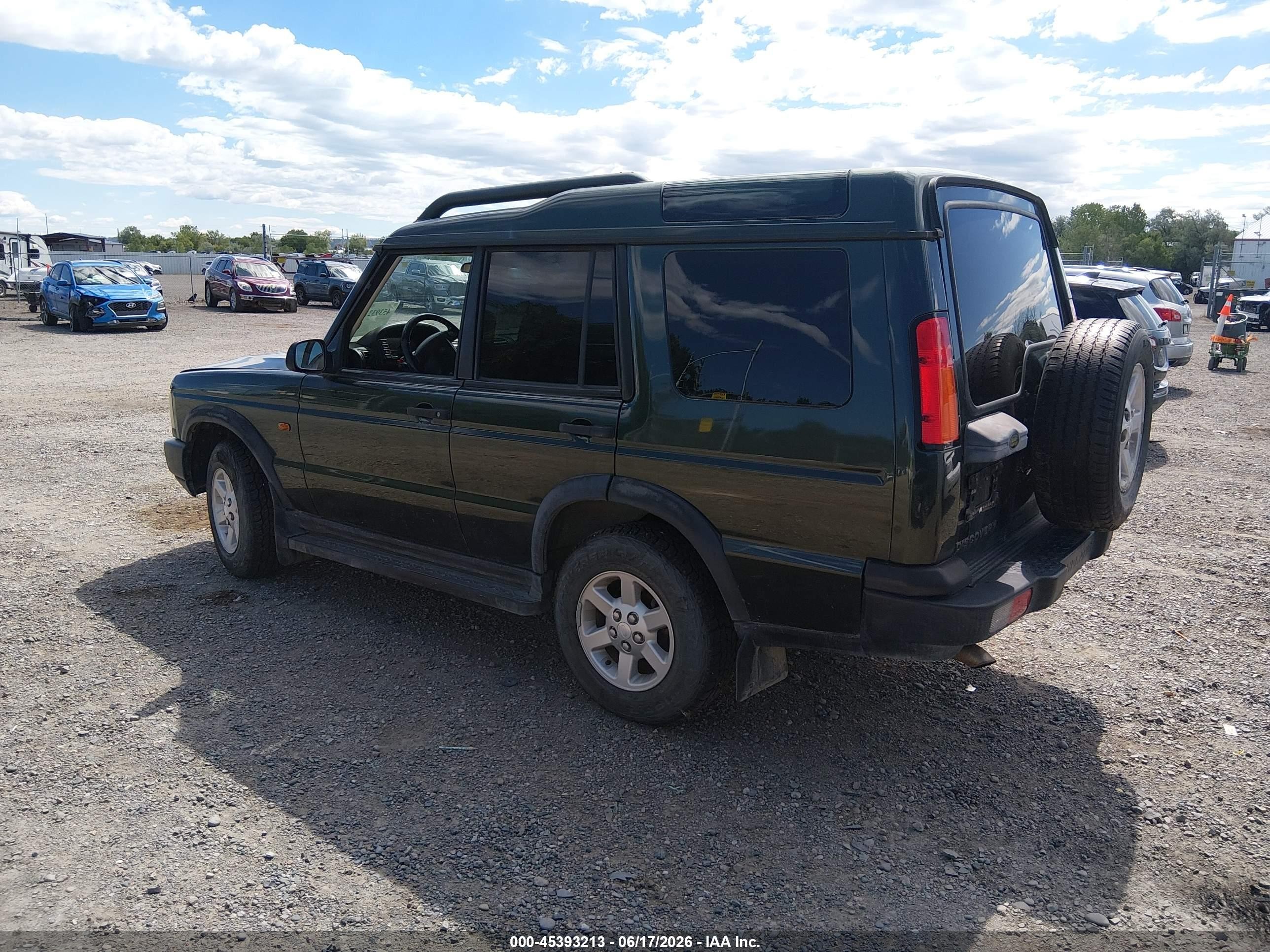 2004 Land Rover Discovery S Зеленый vin: SALTL19404A837176