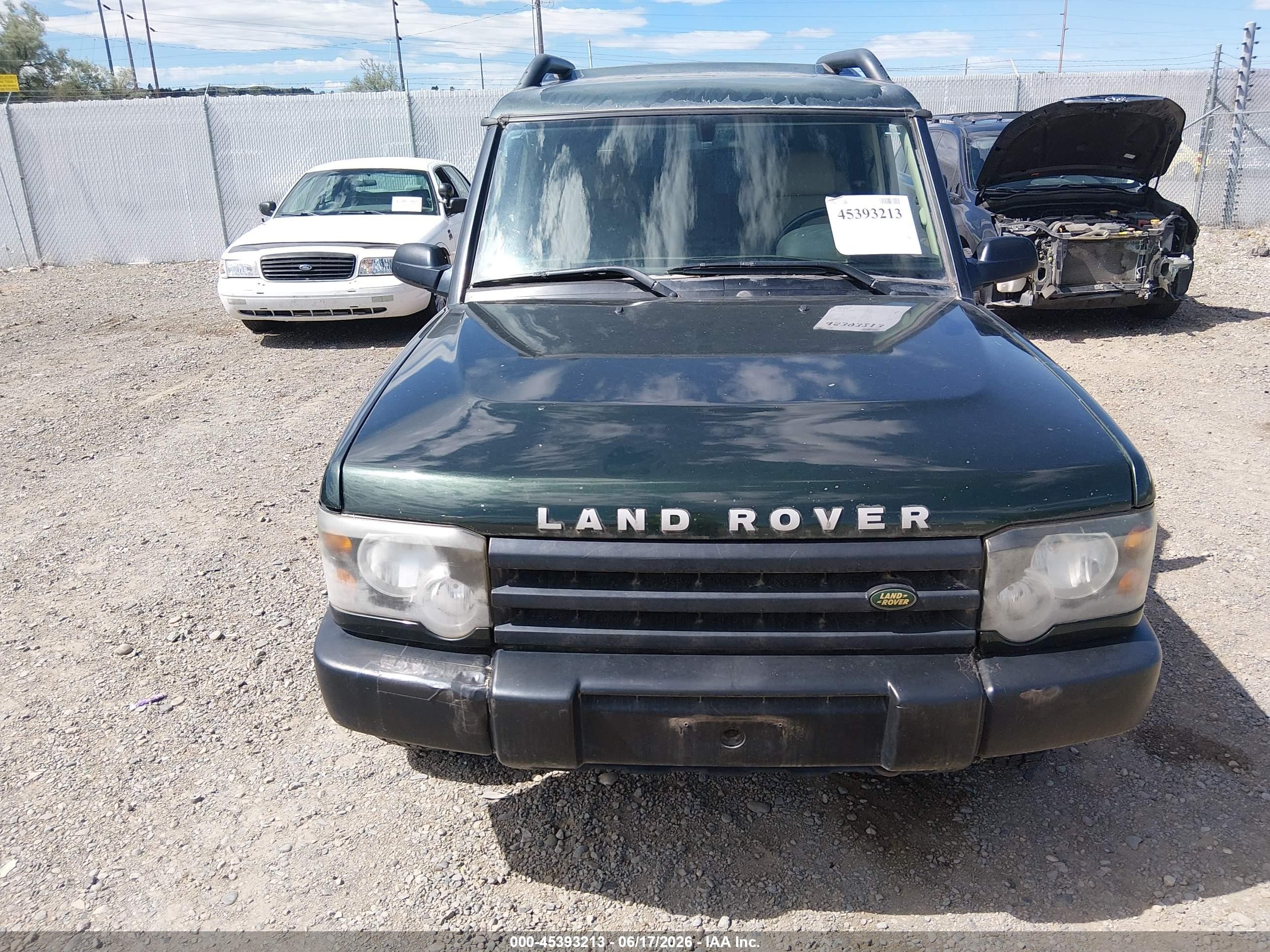 2004 Land Rover Discovery S Зеленый vin: SALTL19404A837176