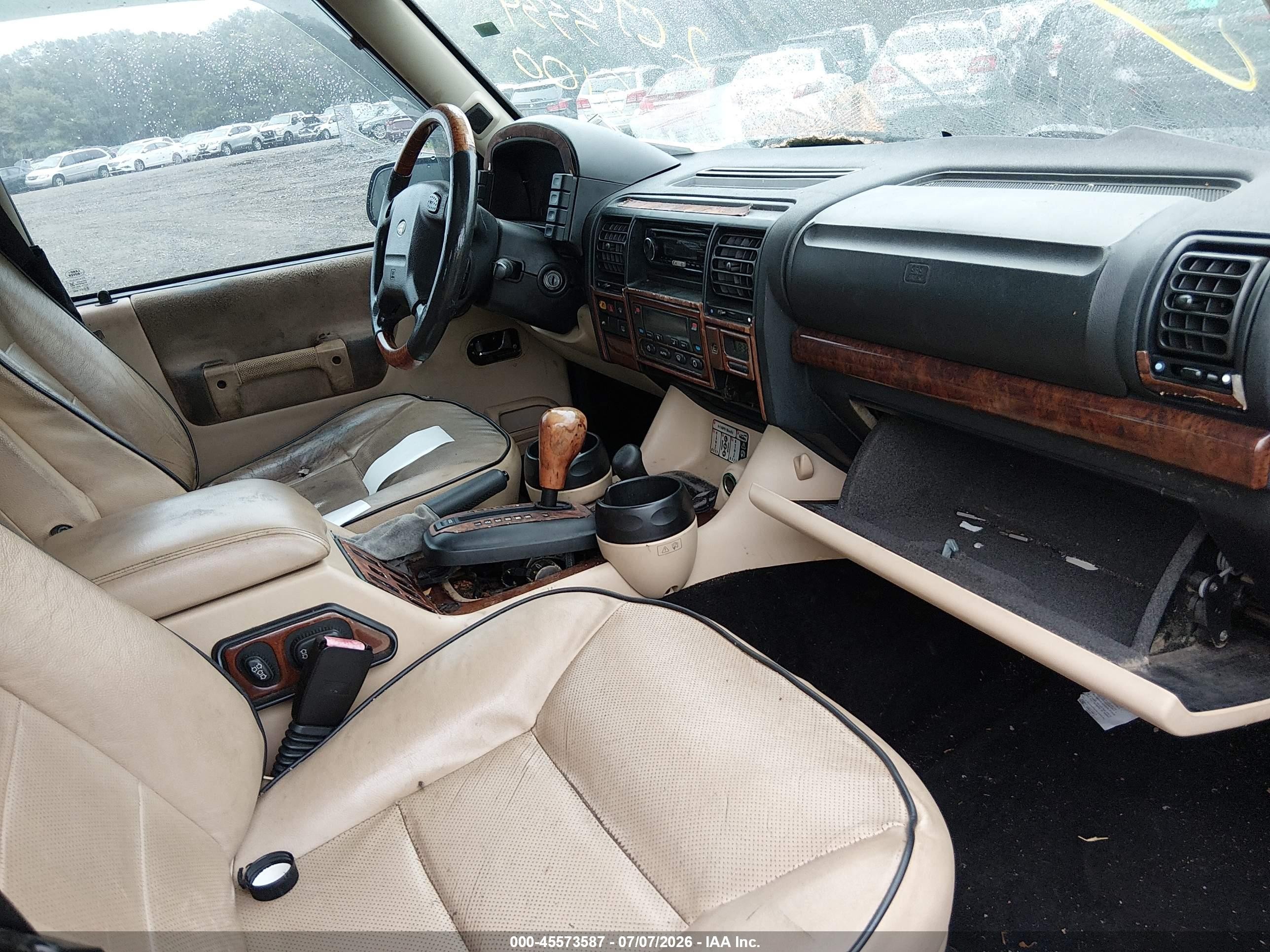 2003 Land Rover Discovery Hse Синий vin: SALTP14463A772747