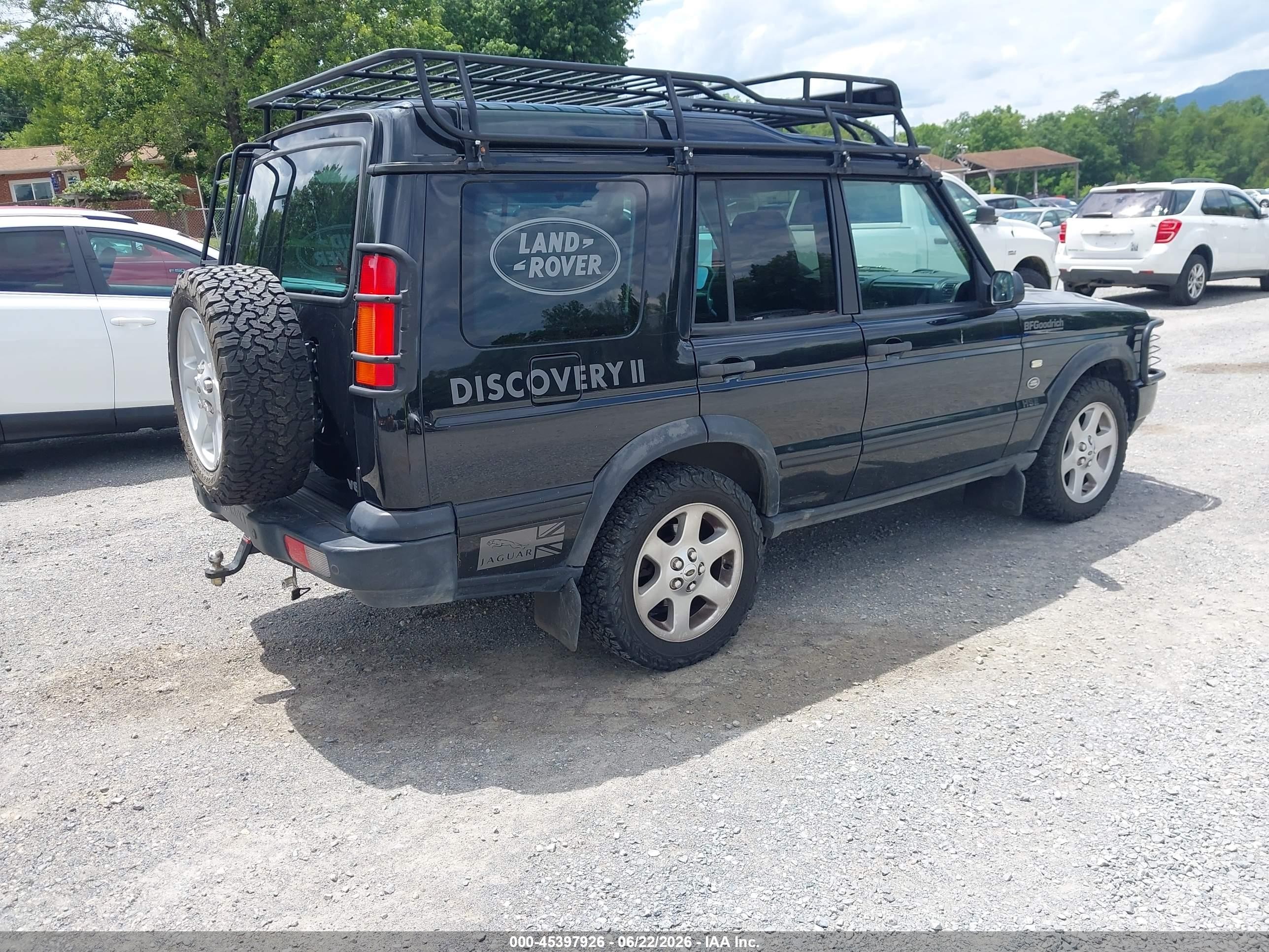 2003 Land Rover Discovery Hse Black vin: SALTP16413A772281