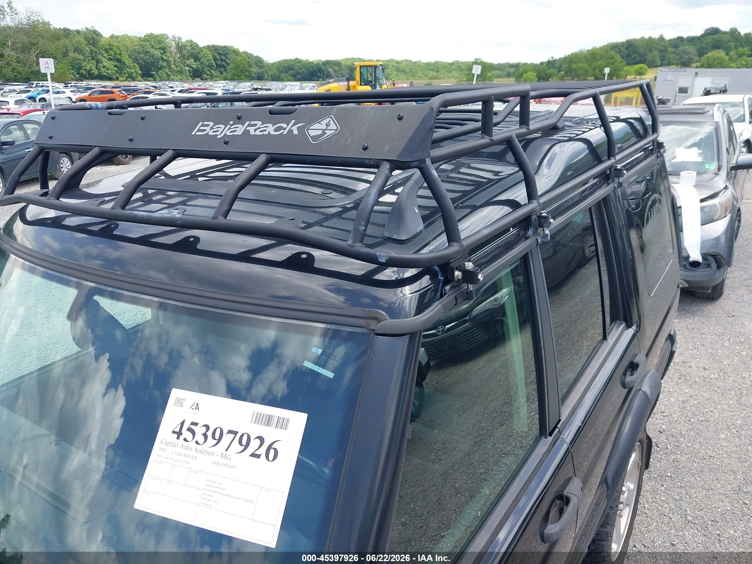 2003 Land Rover Discovery Hse Black vin: SALTP16413A772281