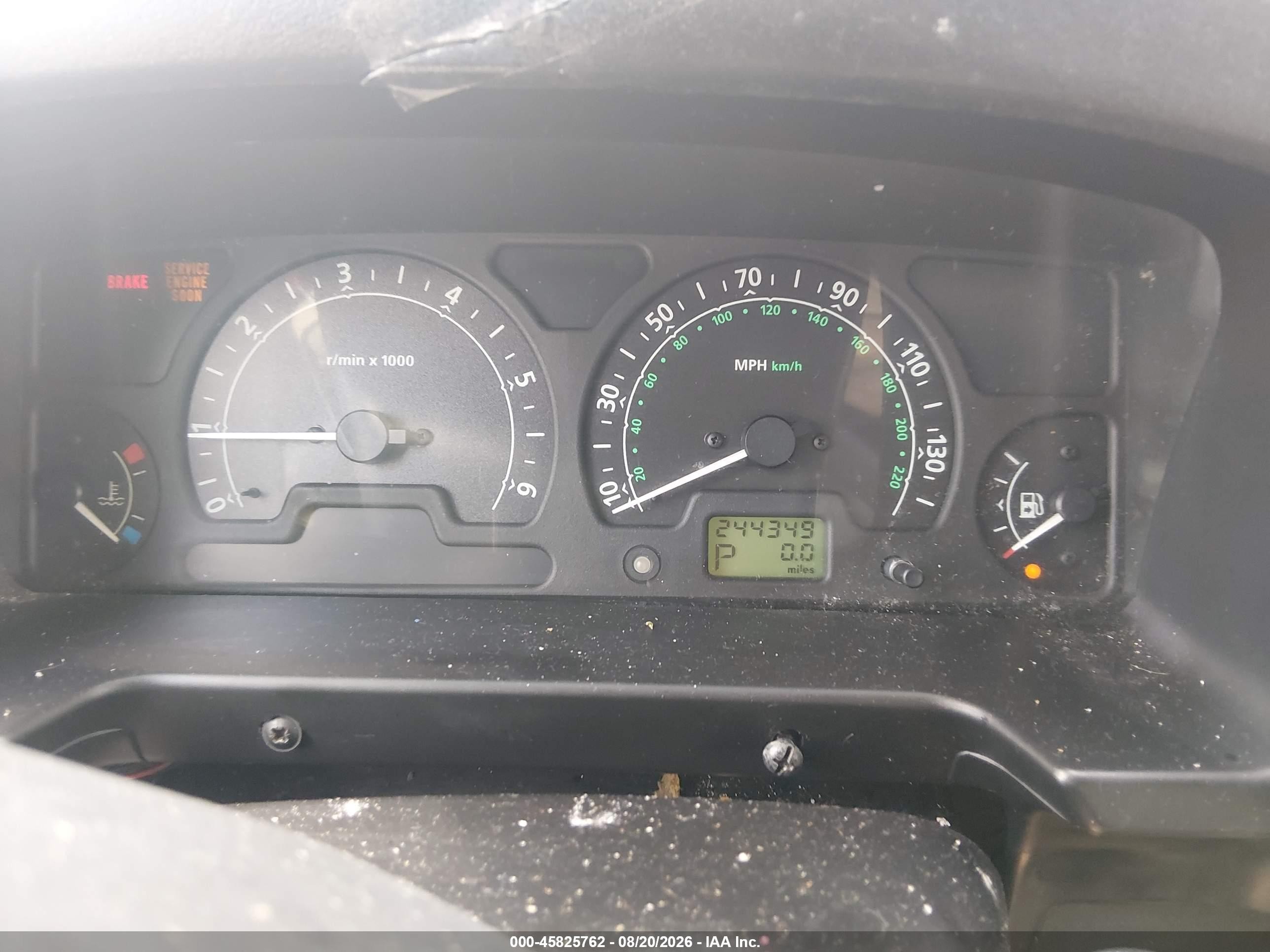 2004 Land Rover Discovery Hse Gray vin: SALTP19434A836737