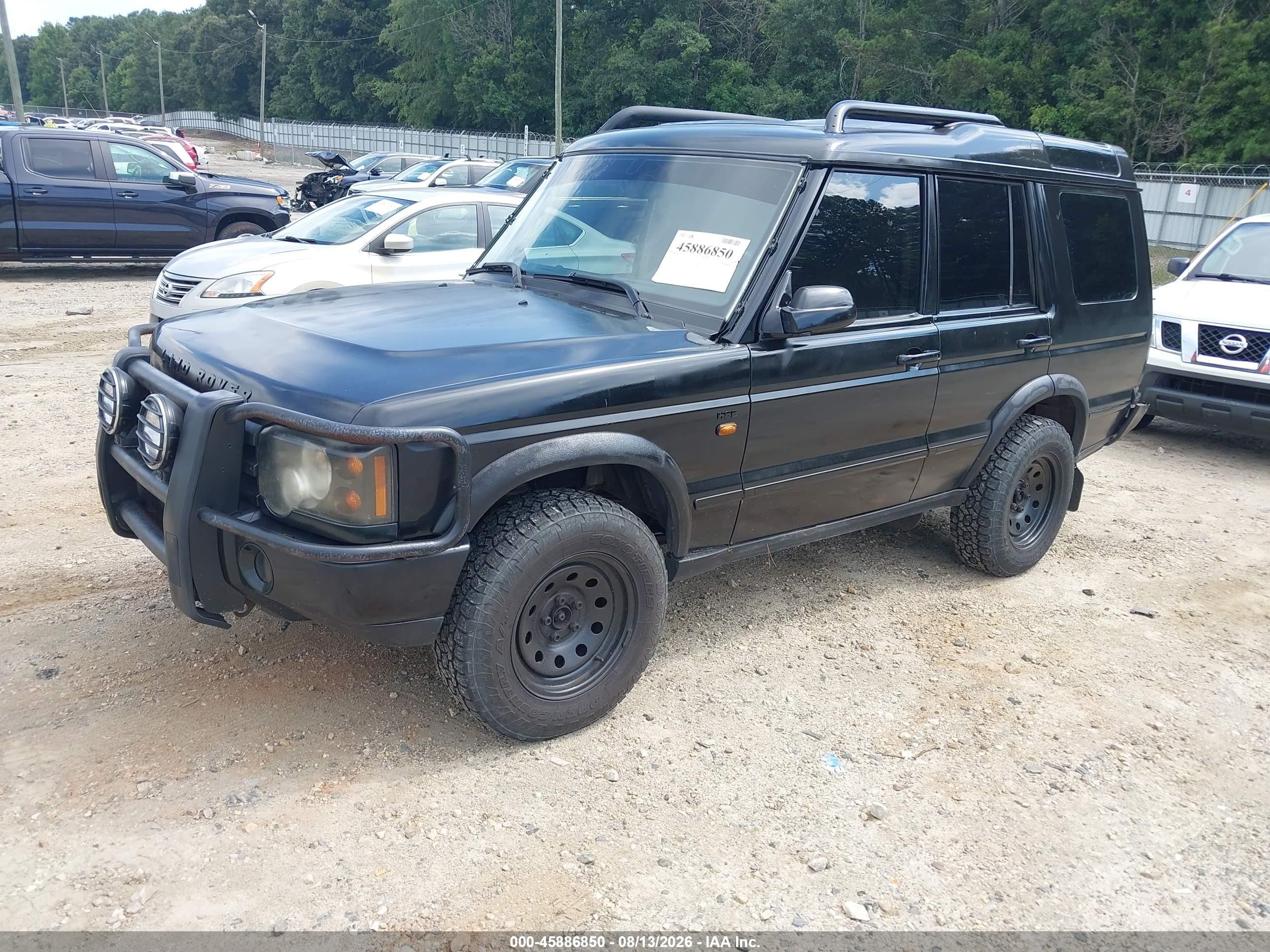2004 Land Rover Discovery Hse Black vin: SALTP19494A843398
