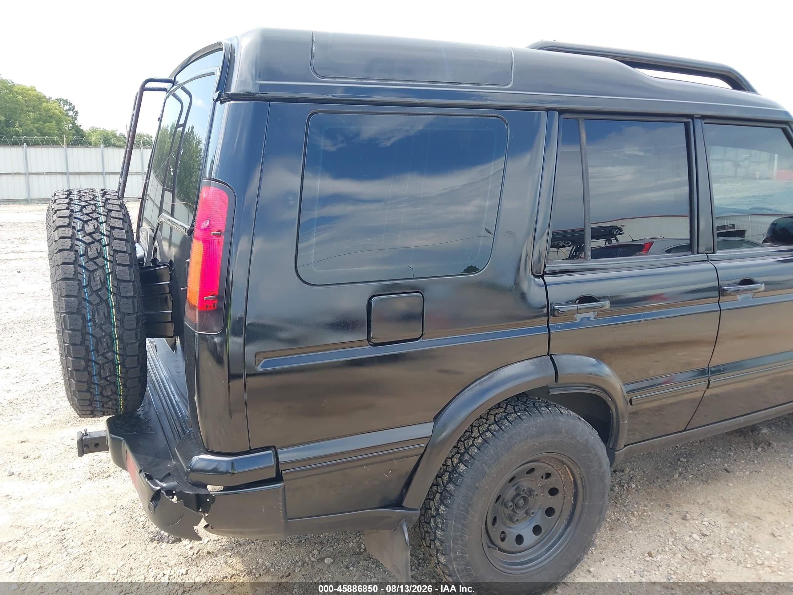 2004 Land Rover Discovery Hse Black vin: SALTP19494A843398
