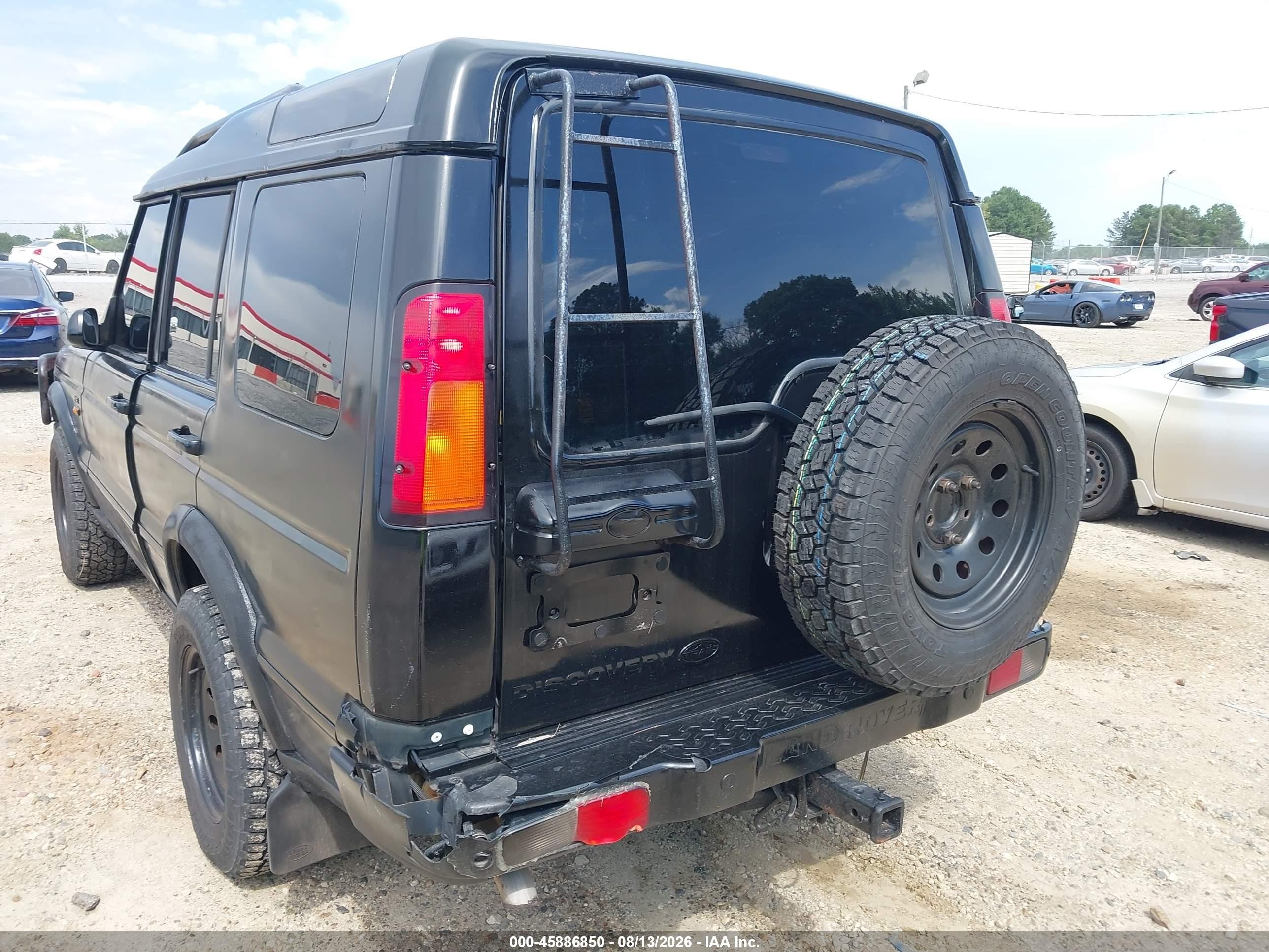 2004 Land Rover Discovery Hse Black vin: SALTP19494A843398