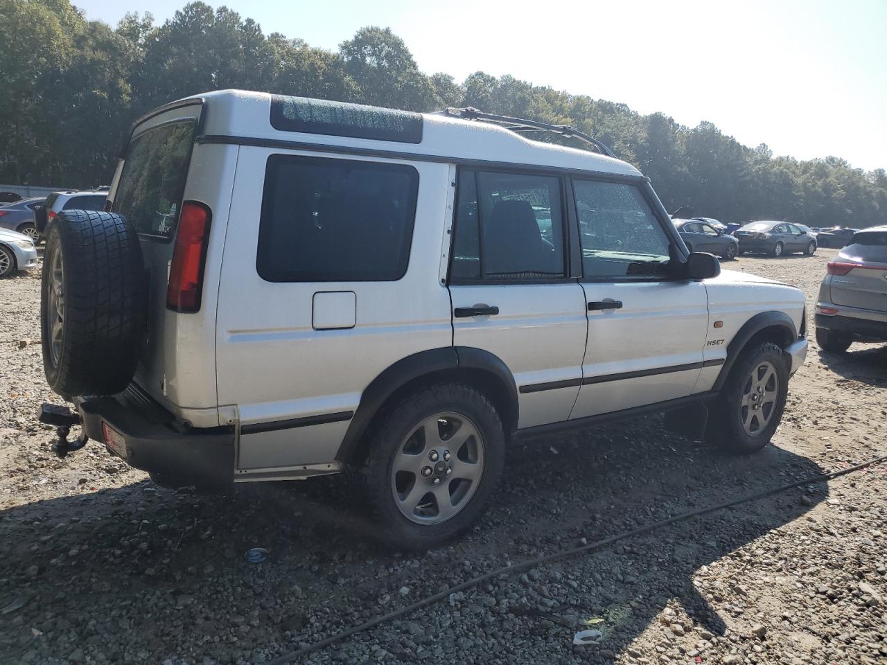 2003 Land Rover Discovery Ii Hse Silver vin: SALTR16453A778384