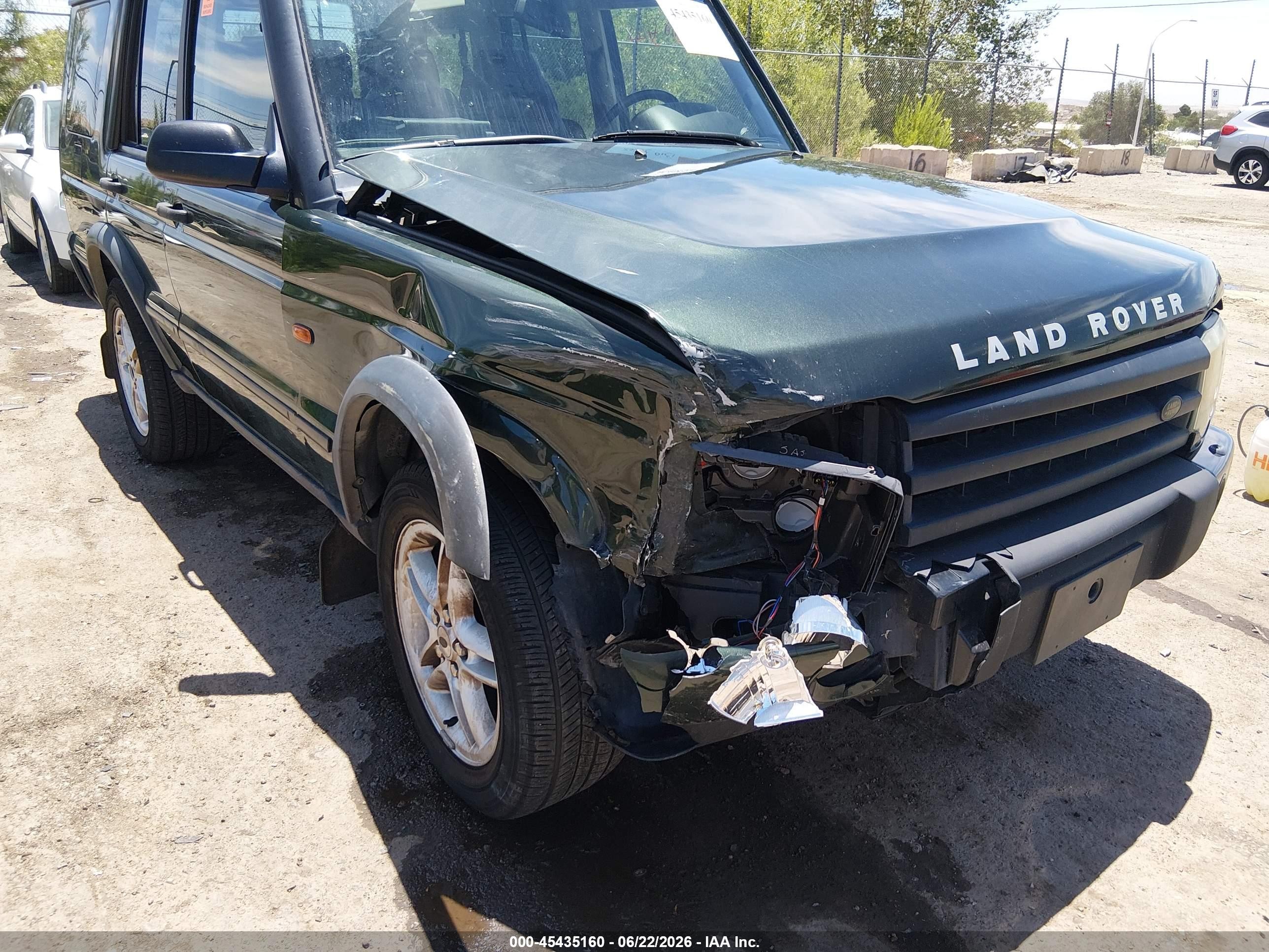 2003 Land Rover Discovery Se Green vin: SALTW14413A773405