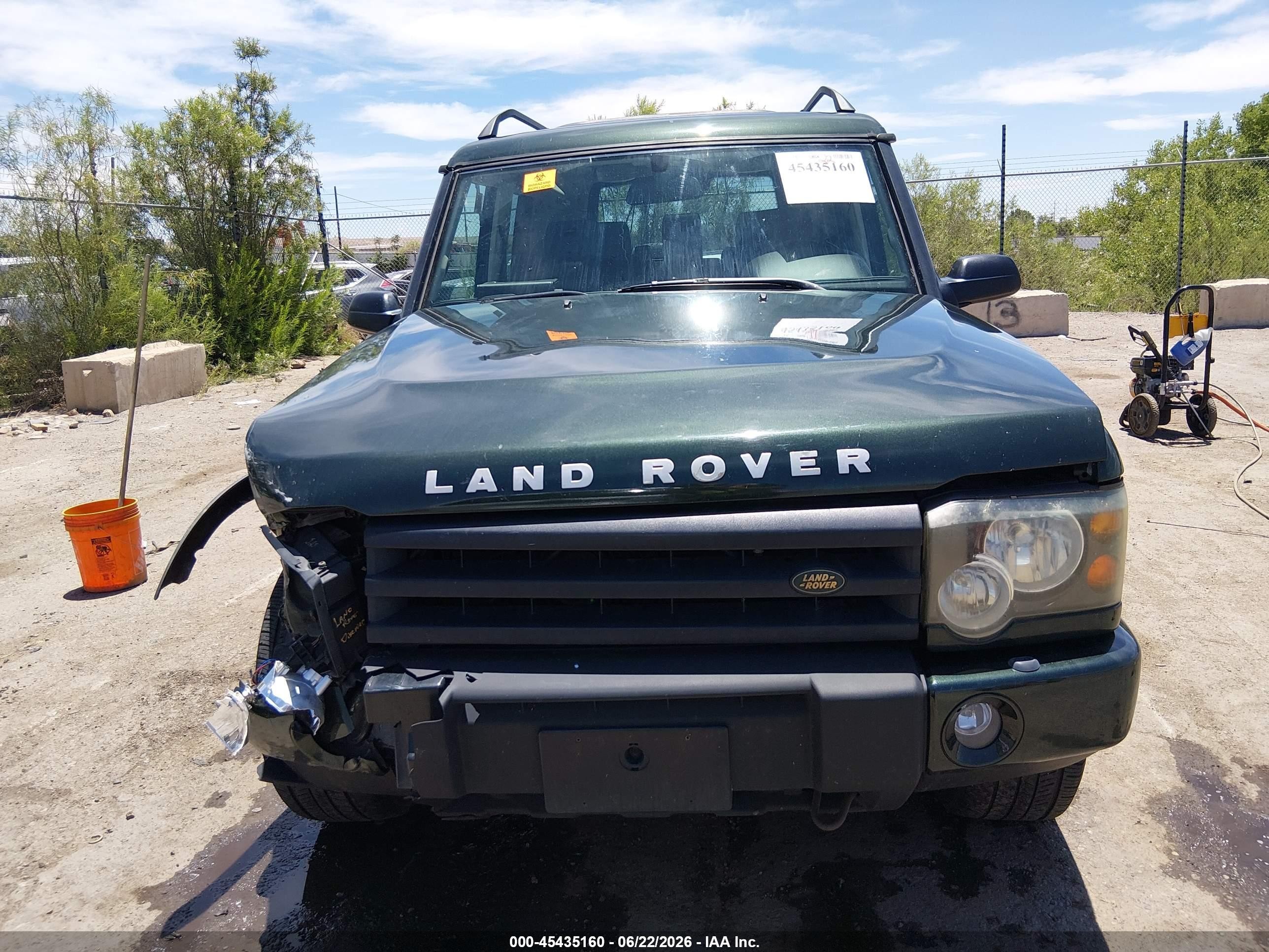 2003 Land Rover Discovery Se Green vin: SALTW14413A773405