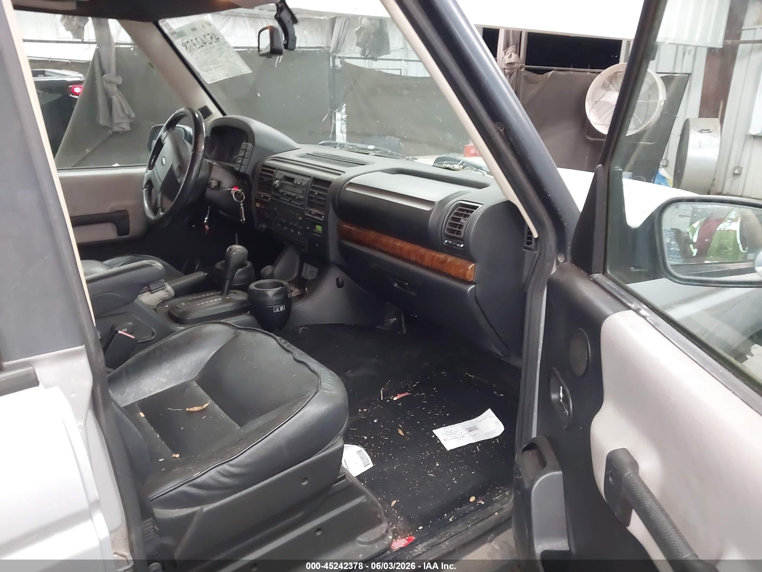 2003 Land Rover Discovery Se Gray vin: SALTW16413A786037