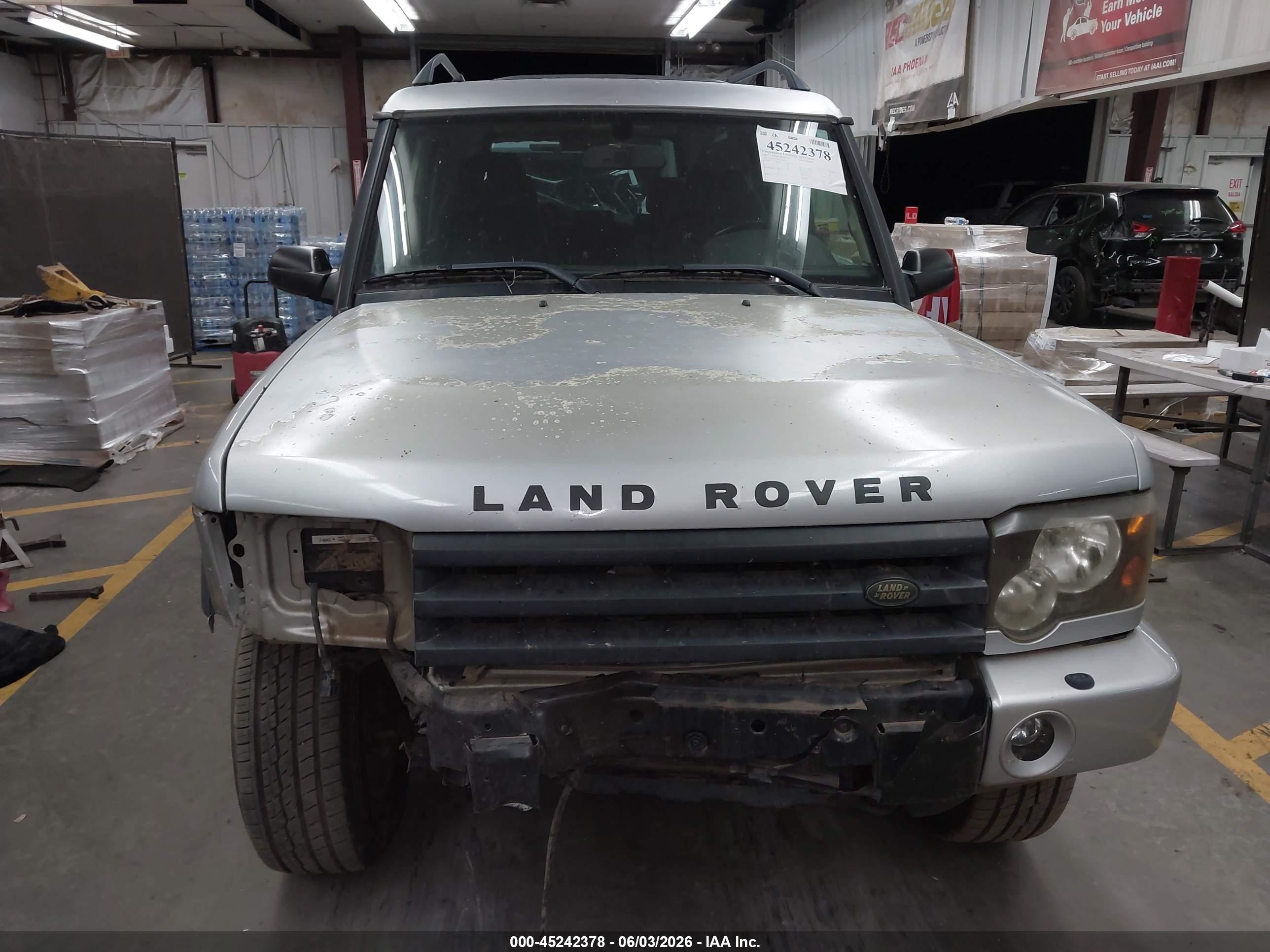 2003 Land Rover Discovery Se Gray vin: SALTW16413A786037