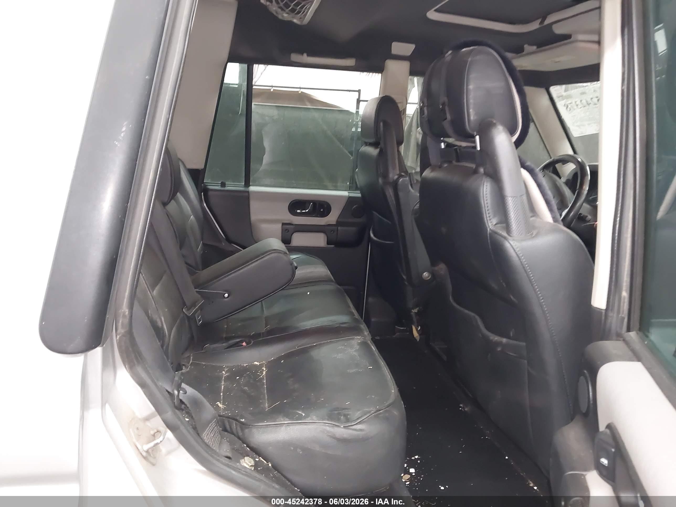 2003 Land Rover Discovery Se Gray vin: SALTW16413A786037