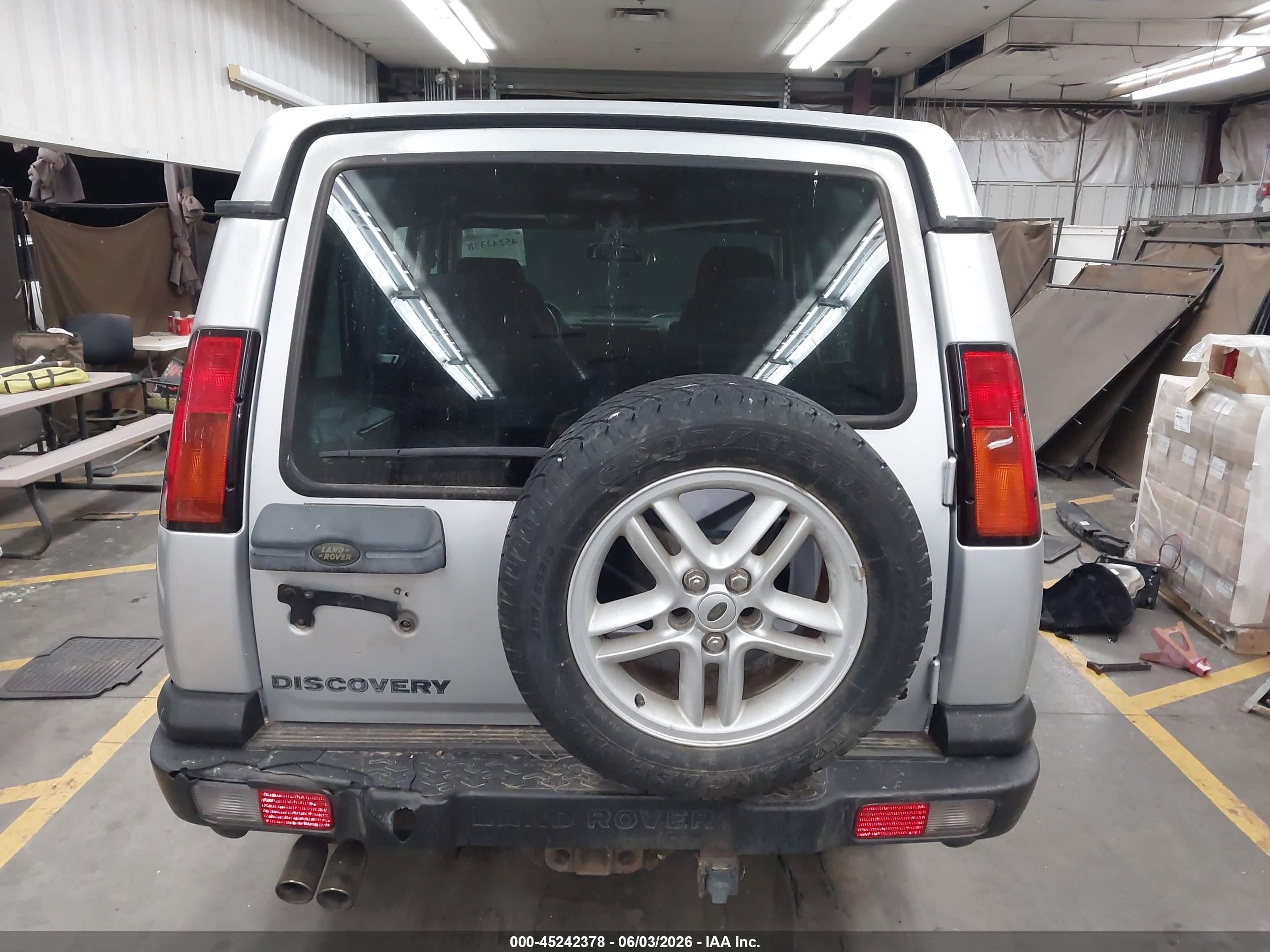 2003 Land Rover Discovery Se Gray vin: SALTW16413A786037