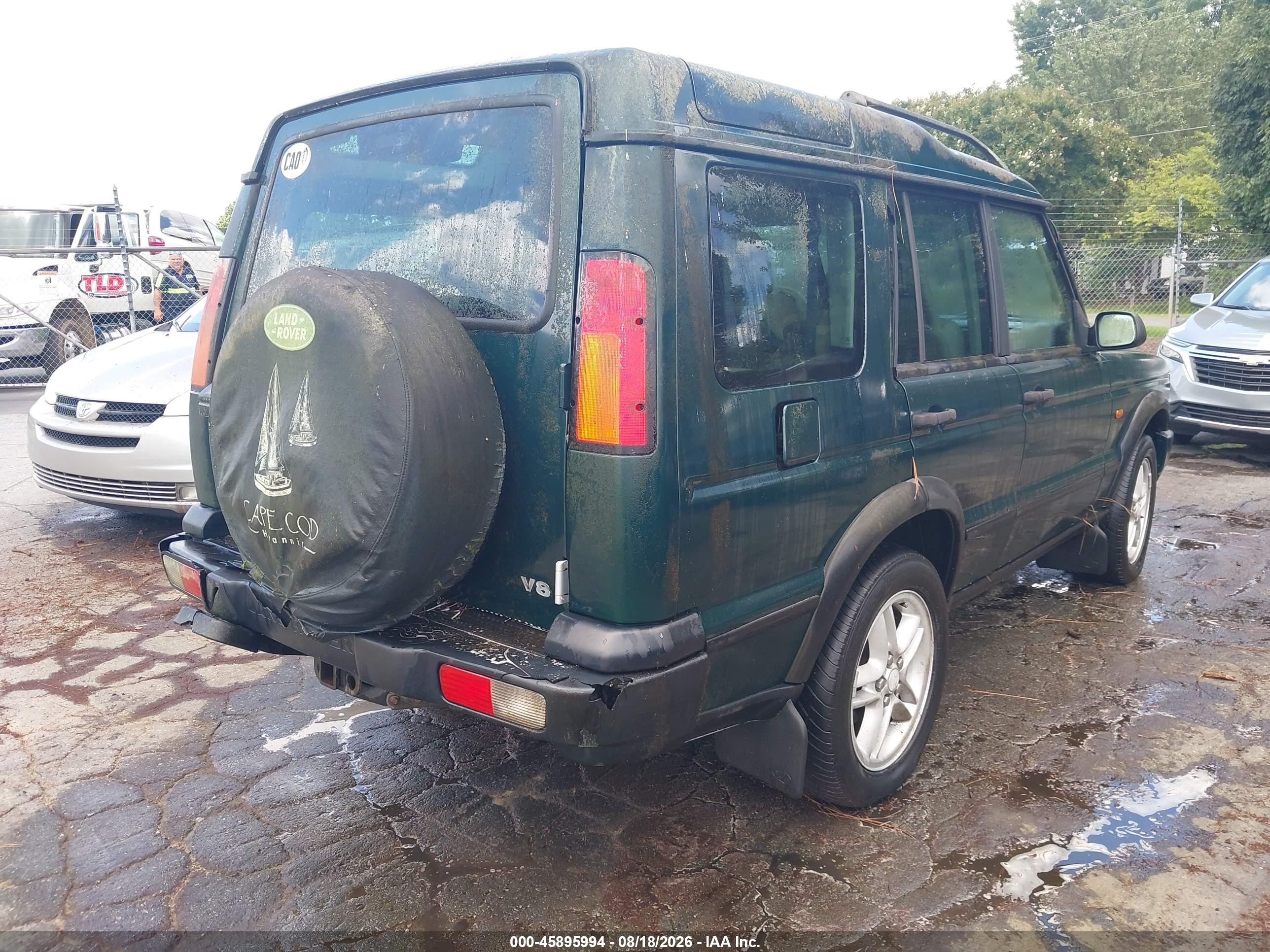 2003 Land Rover Discovery Se Green vin: SALTW16433A795516
