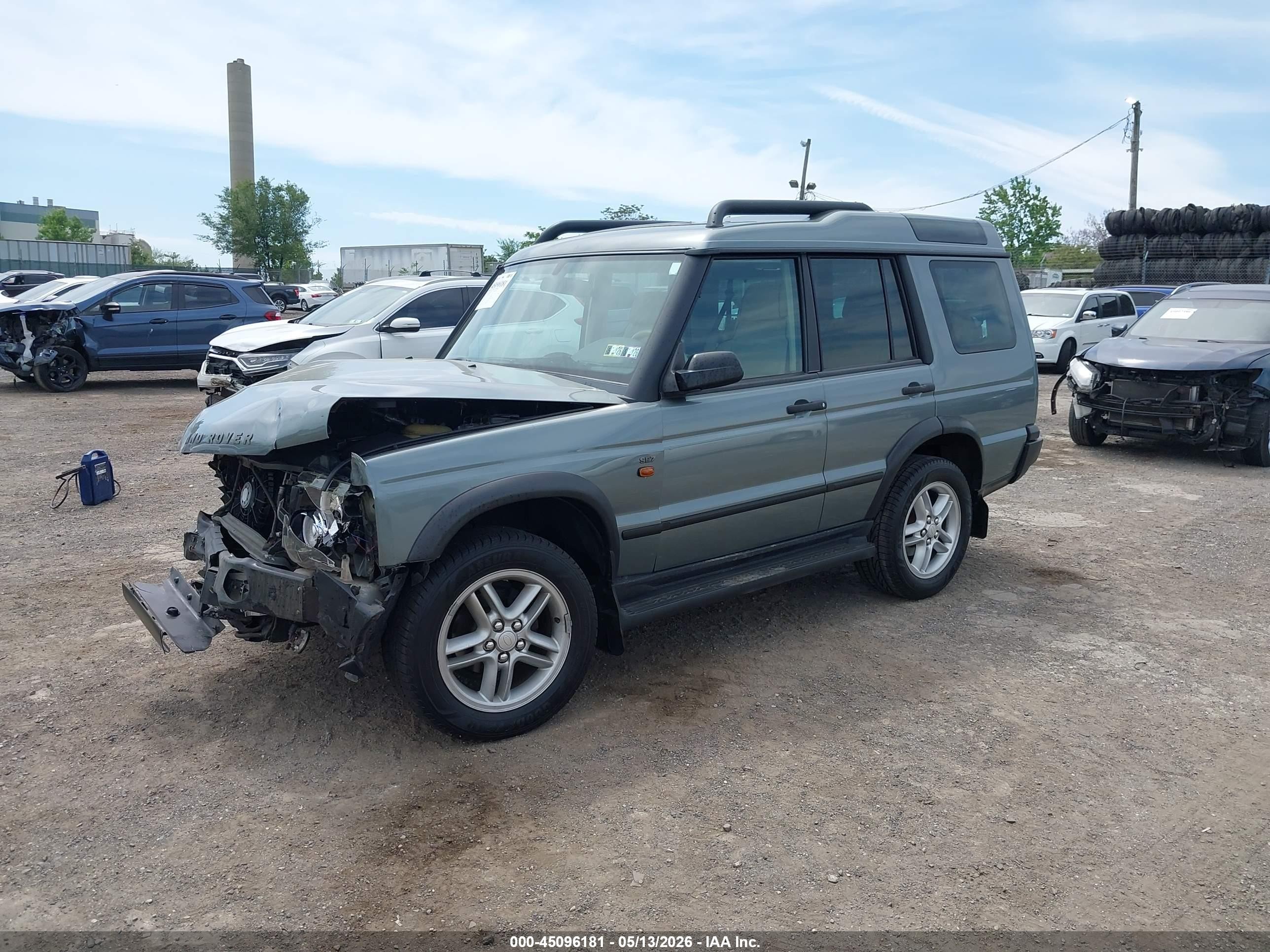2004 Land Rover Discovery Se Gray vin: SALTW19404A840991