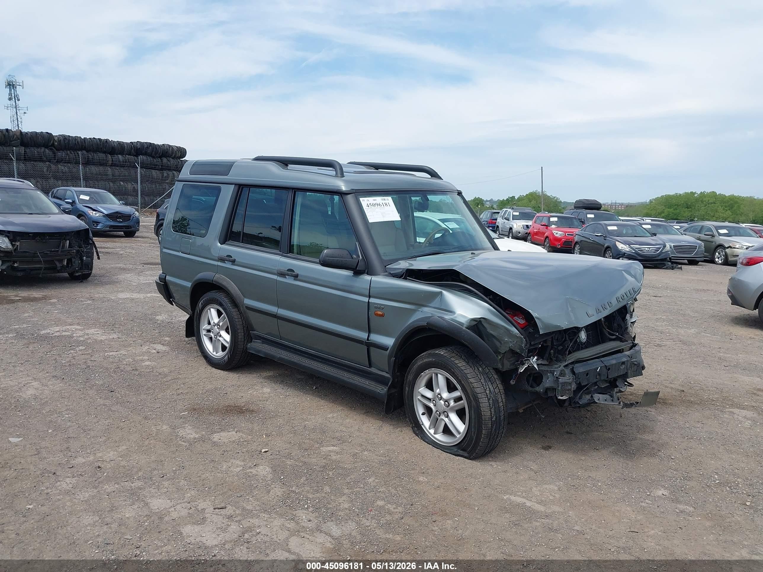 2004 Land Rover Discovery Se Gray vin: SALTW19404A840991