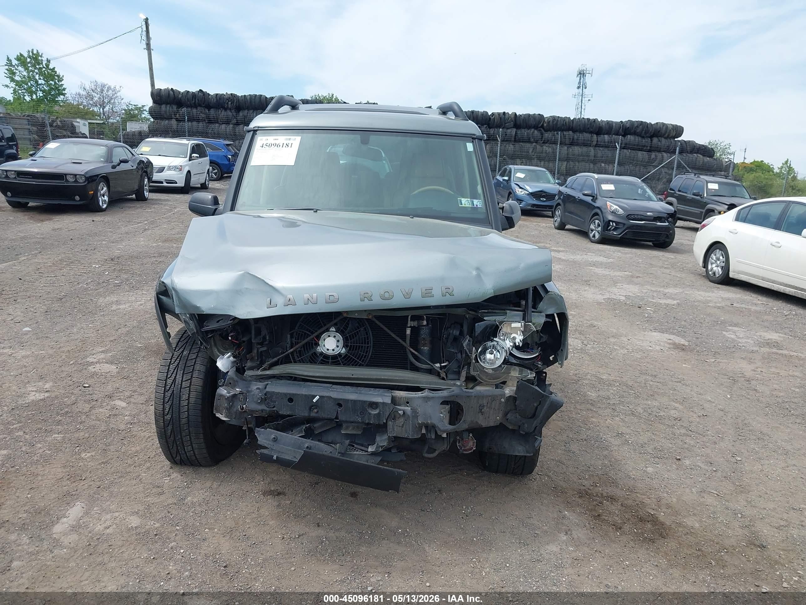 2004 Land Rover Discovery Se Gray vin: SALTW19404A840991