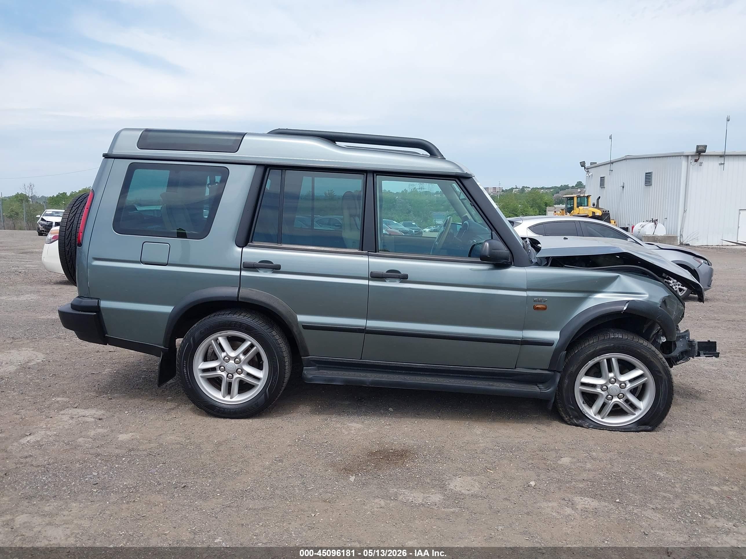 2004 Land Rover Discovery Se Gray vin: SALTW19404A840991