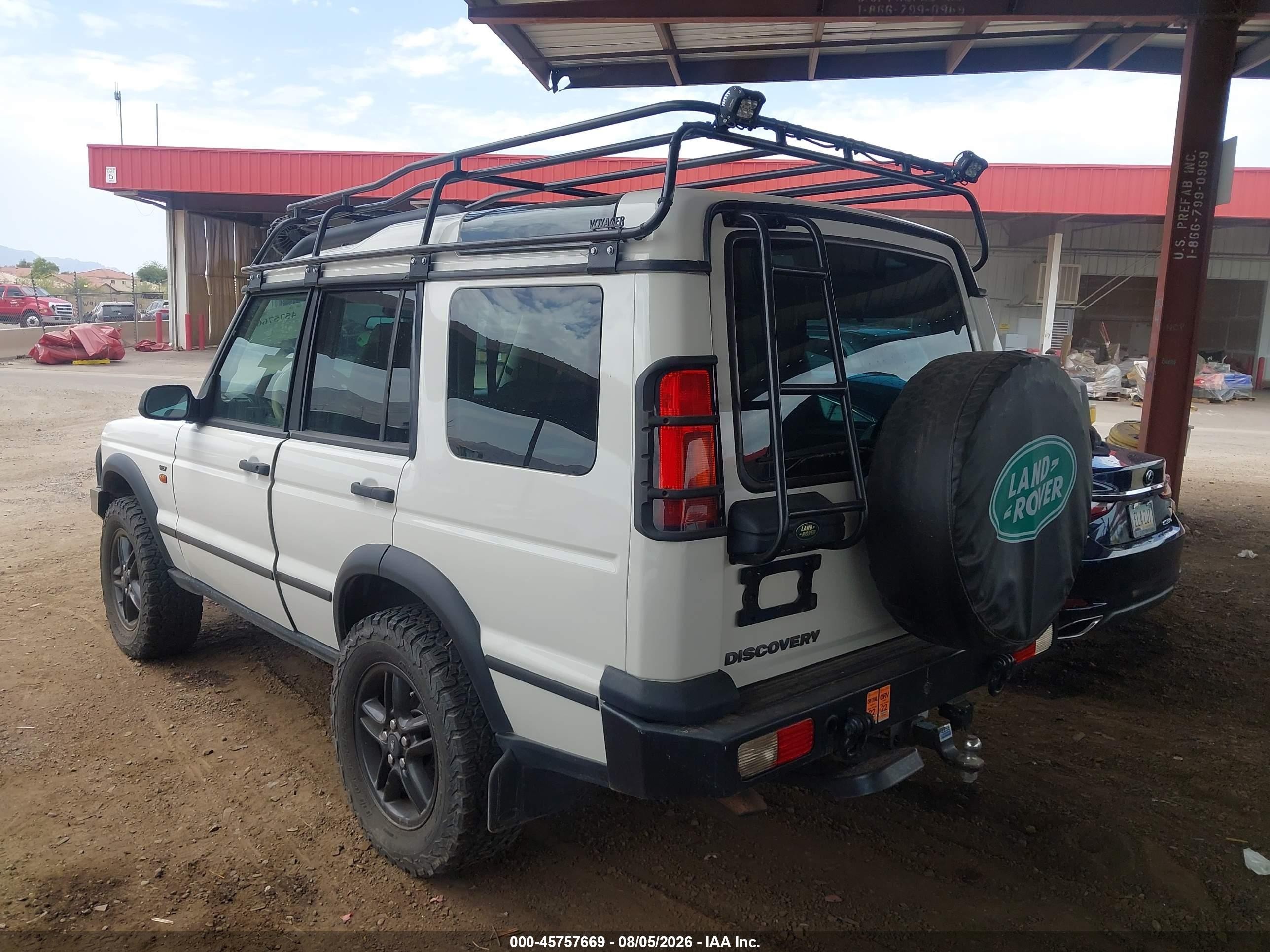 2004 Land Rover Discovery Se White vin: SALTW194X4A829545