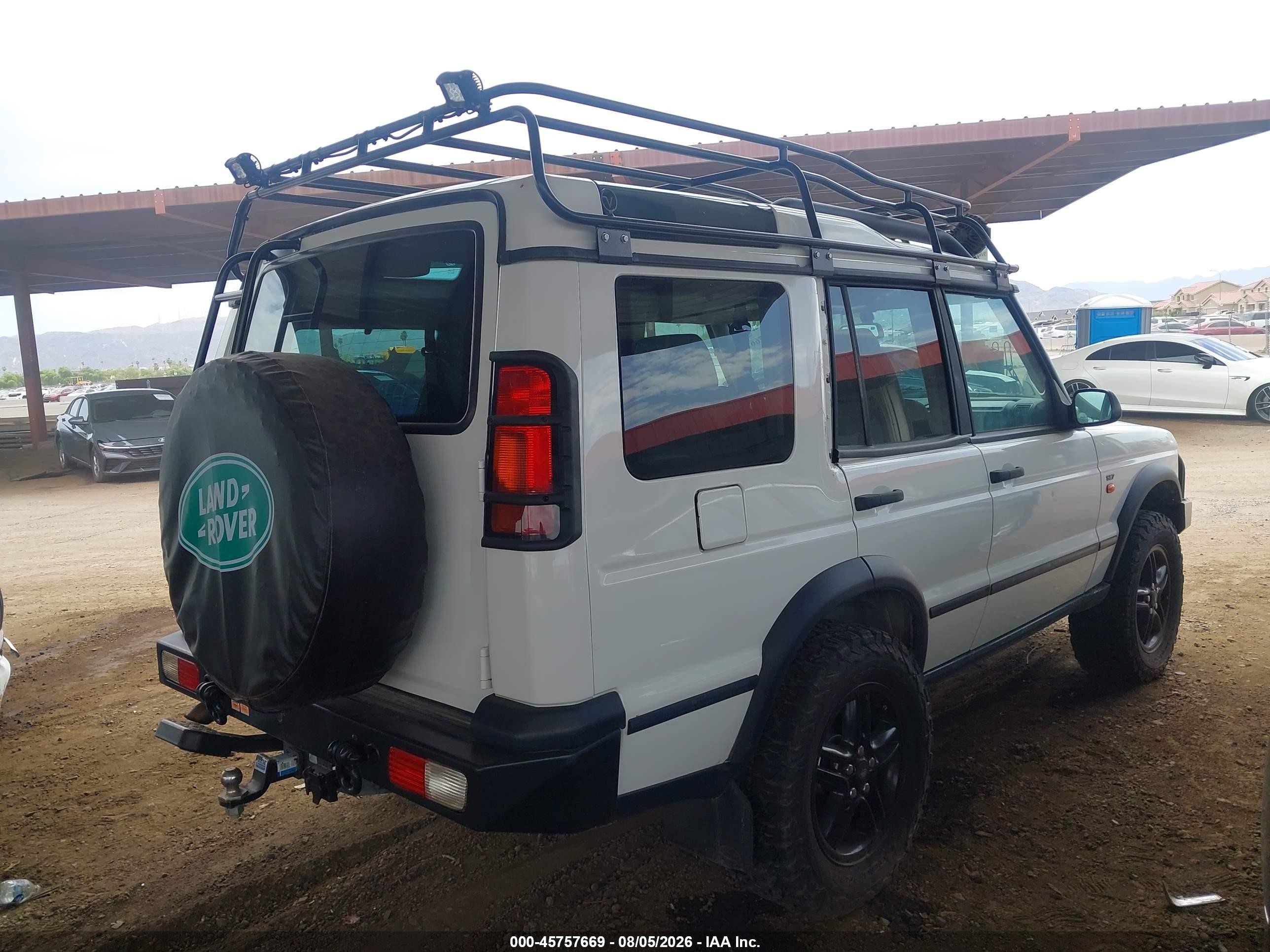 2004 Land Rover Discovery Se White vin: SALTW194X4A829545