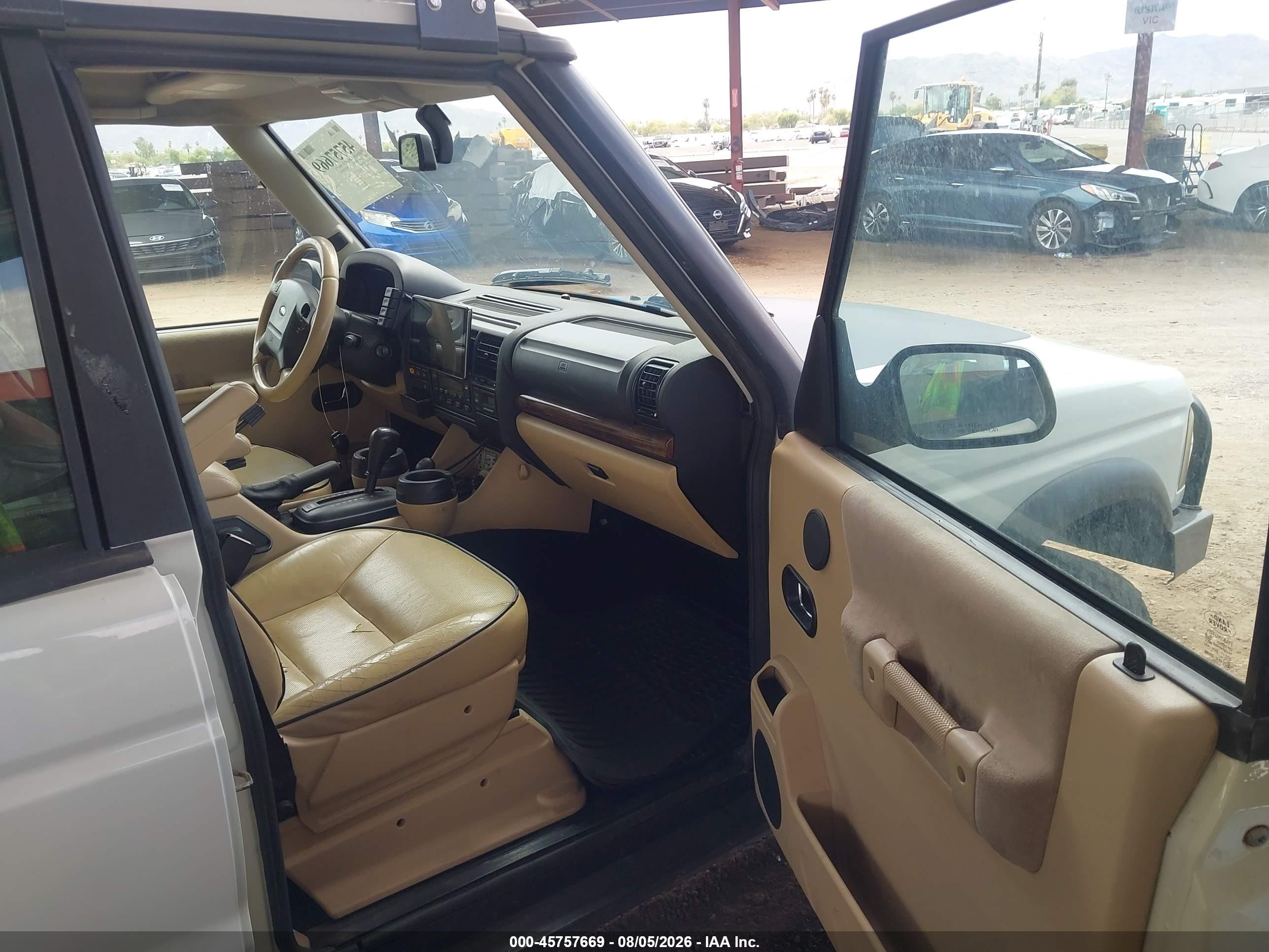 2004 Land Rover Discovery Se White vin: SALTW194X4A829545