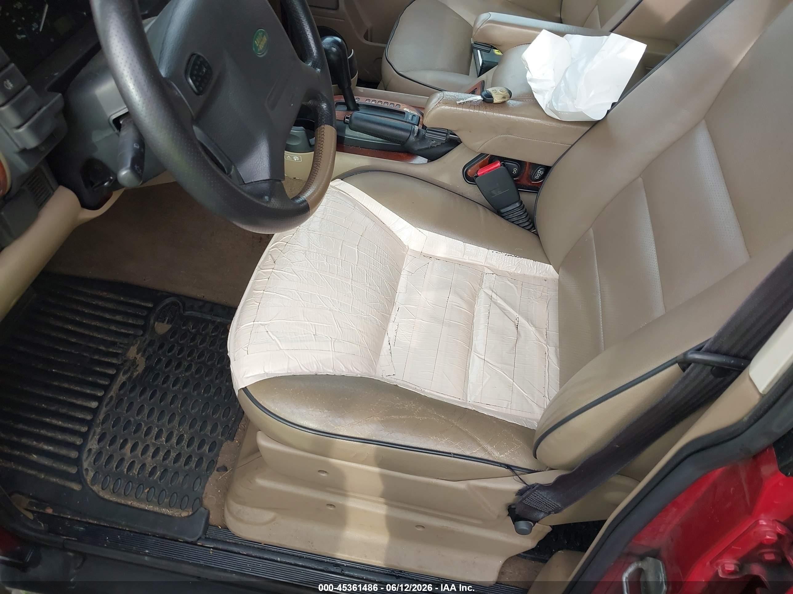 1999 Land Rover Discovery Series Ii Red vin: SALTY1240XA221042