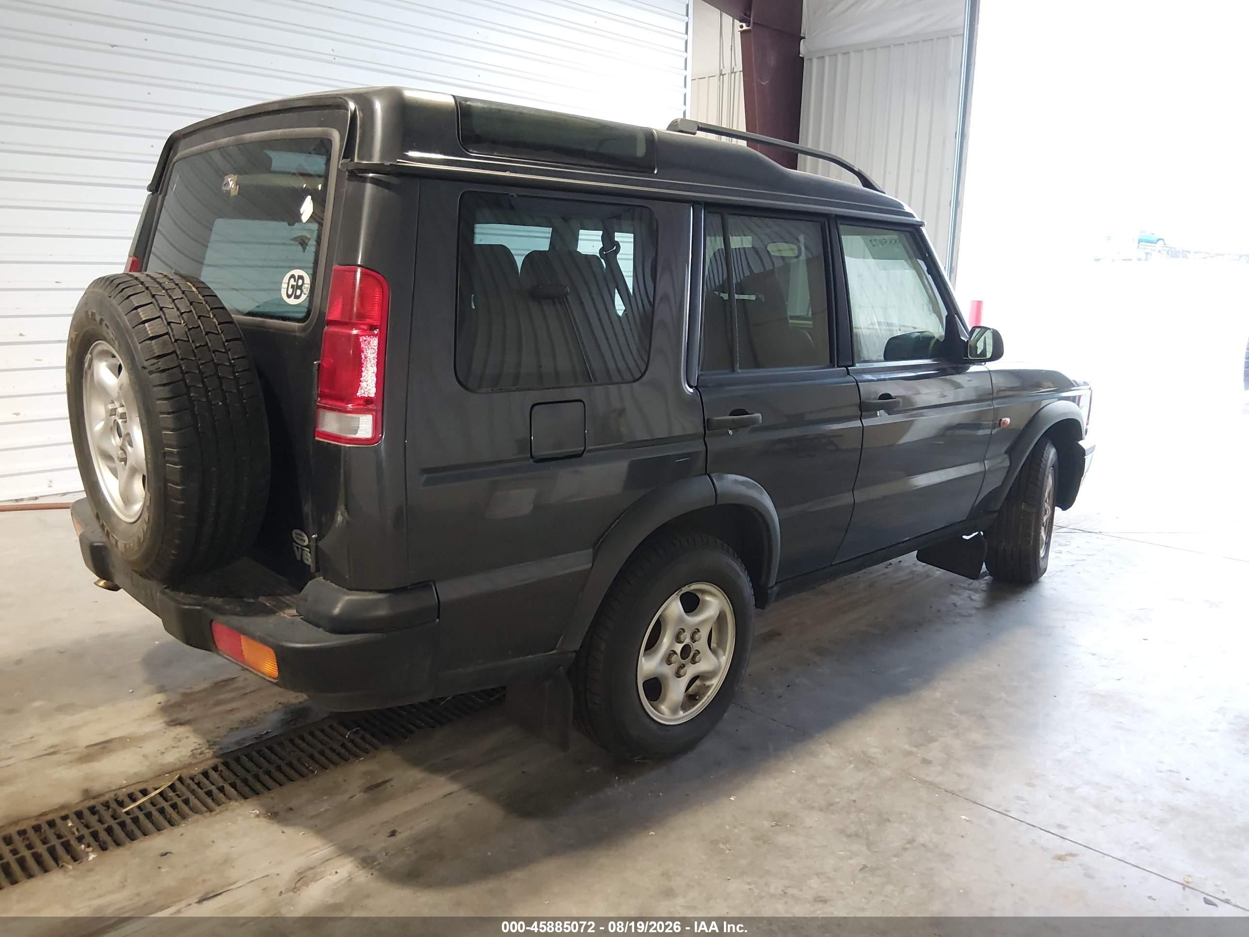 1999 Land Rover Discovery Series Ii Gray vin: SALTY1242XA906224