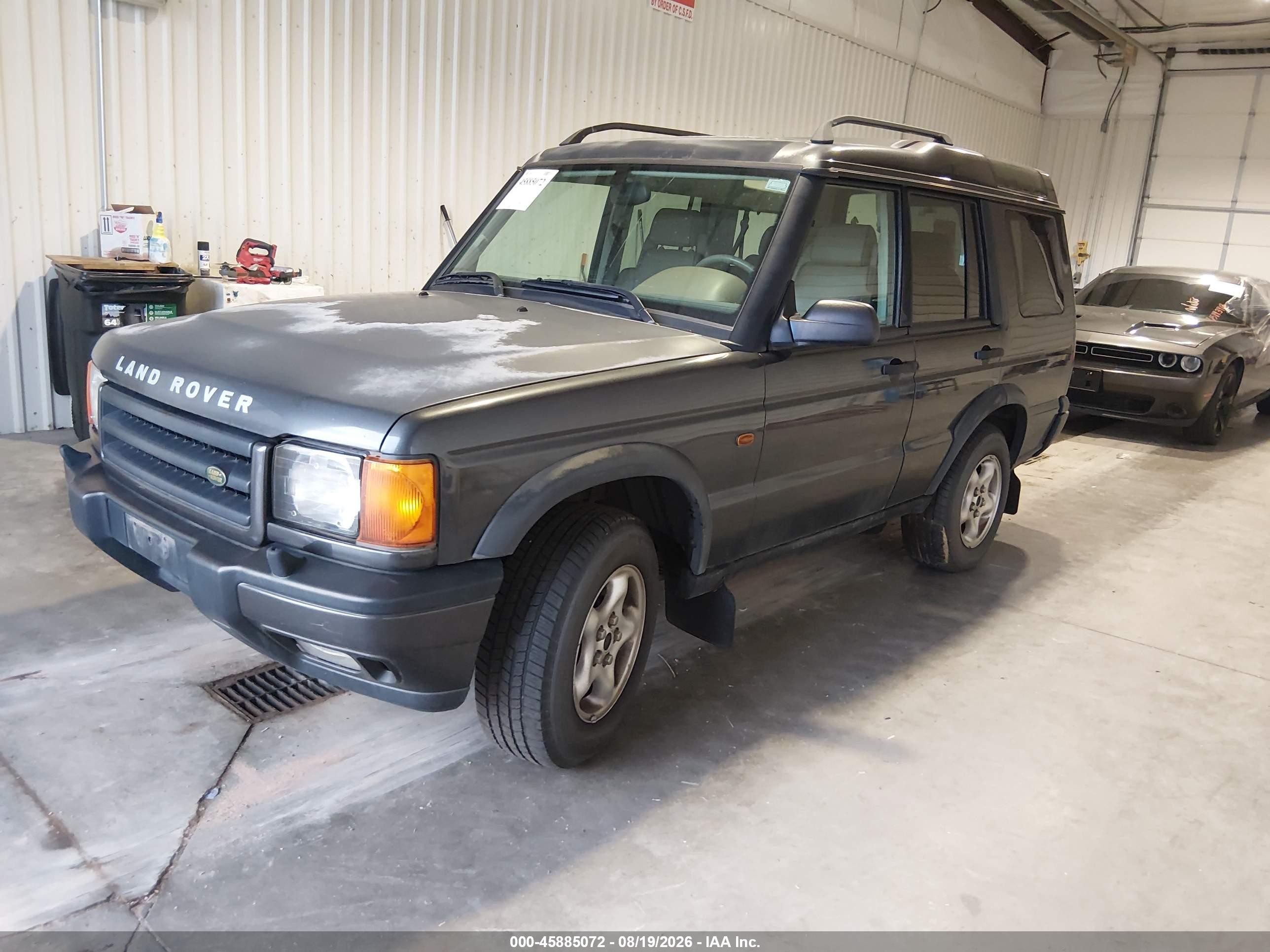 1999 Land Rover Discovery Series Ii Gray vin: SALTY1242XA906224