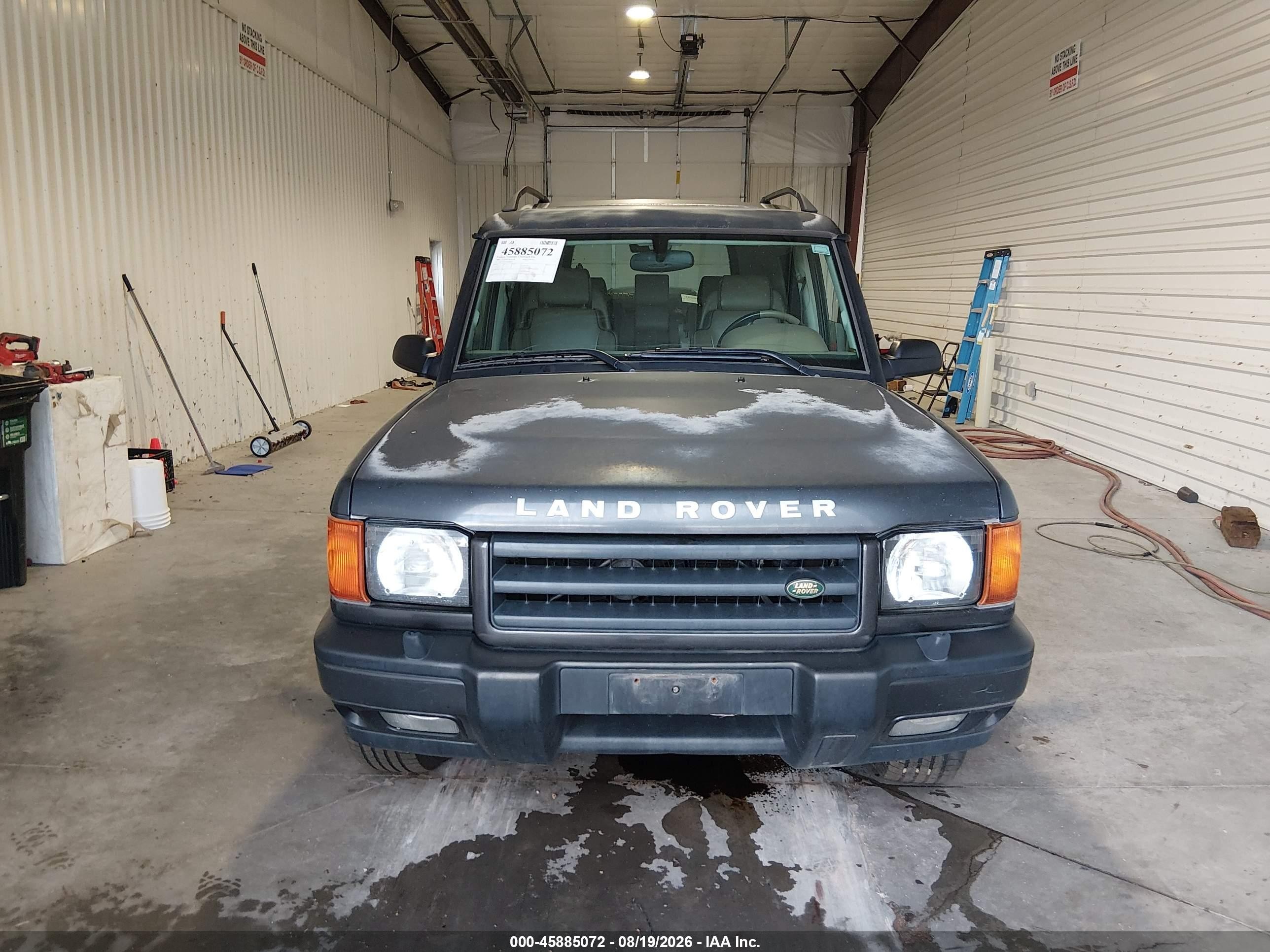 1999 Land Rover Discovery Series Ii Gray vin: SALTY1242XA906224