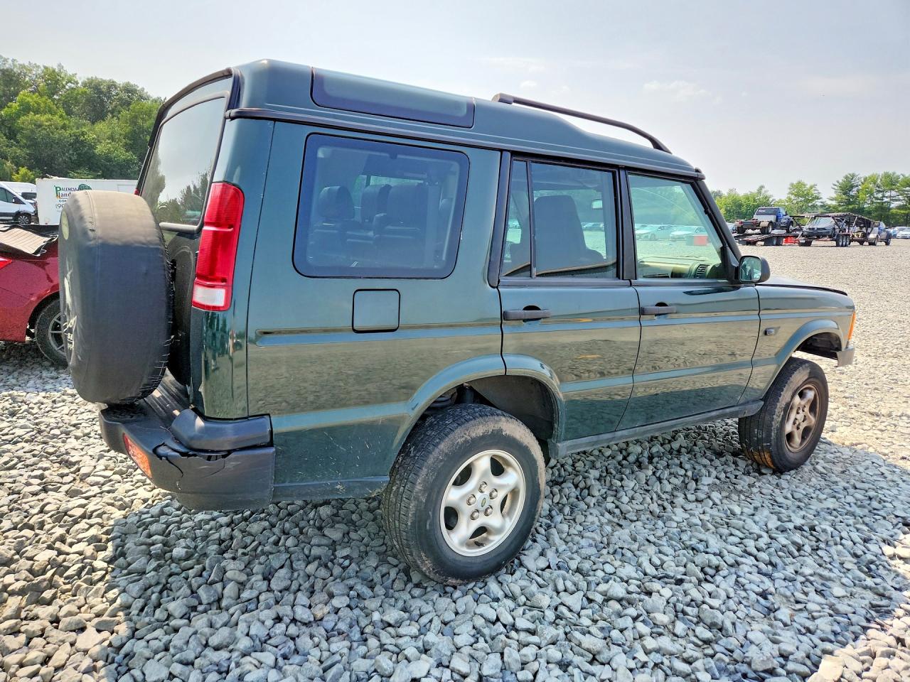 2000 Land Rover Discovery Ii Green vin: SALTY1242YA250494