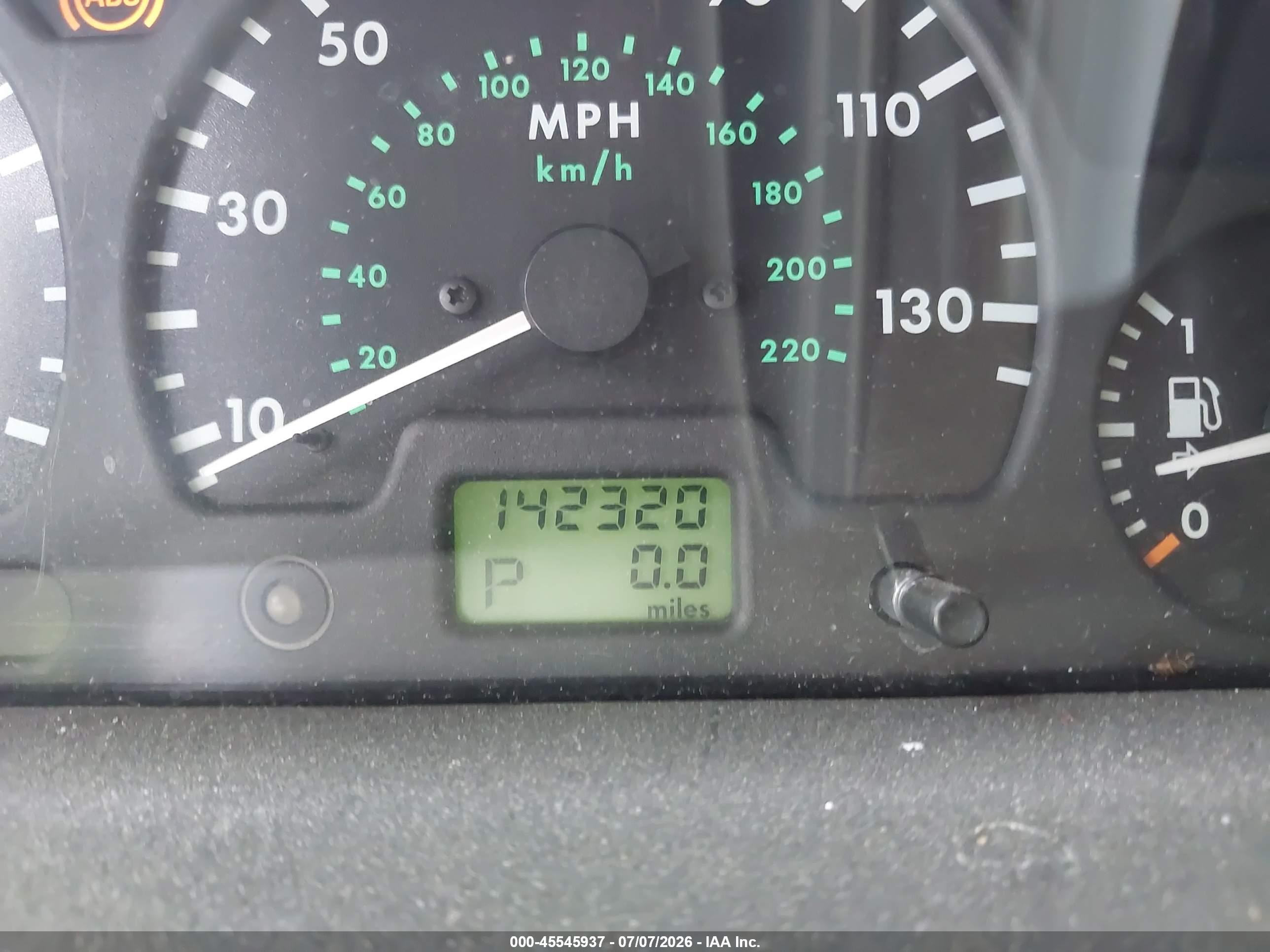 2001 Land Rover Discovery Series Ii Red vin: SALTY12441A292249