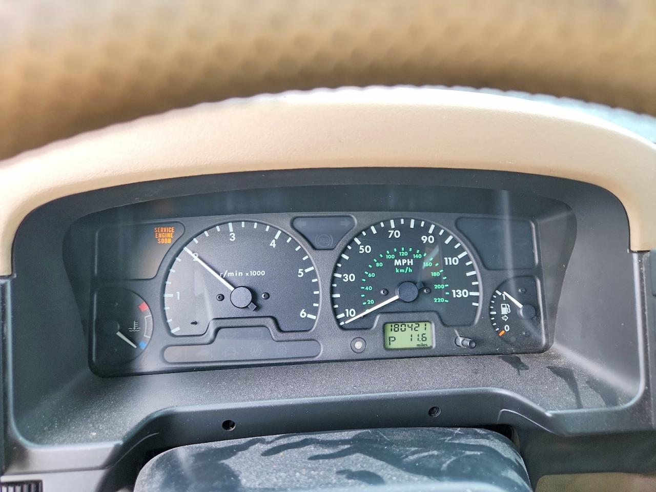 2000 Land Rover Discovery Ii Black vin: SALTY1246YA249333