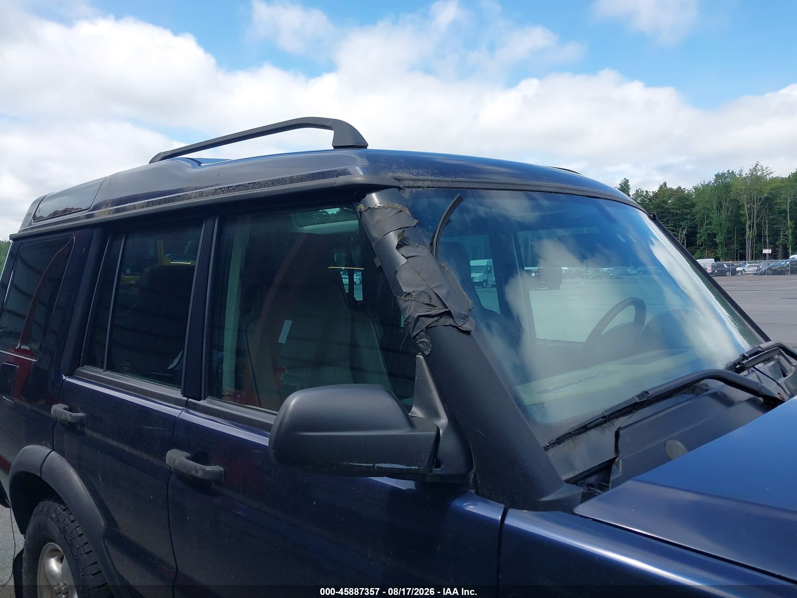 2000 Land Rover Discovery Series Ii Cloth/series Ii Leather Blue vin: SALTY1247YA262365
