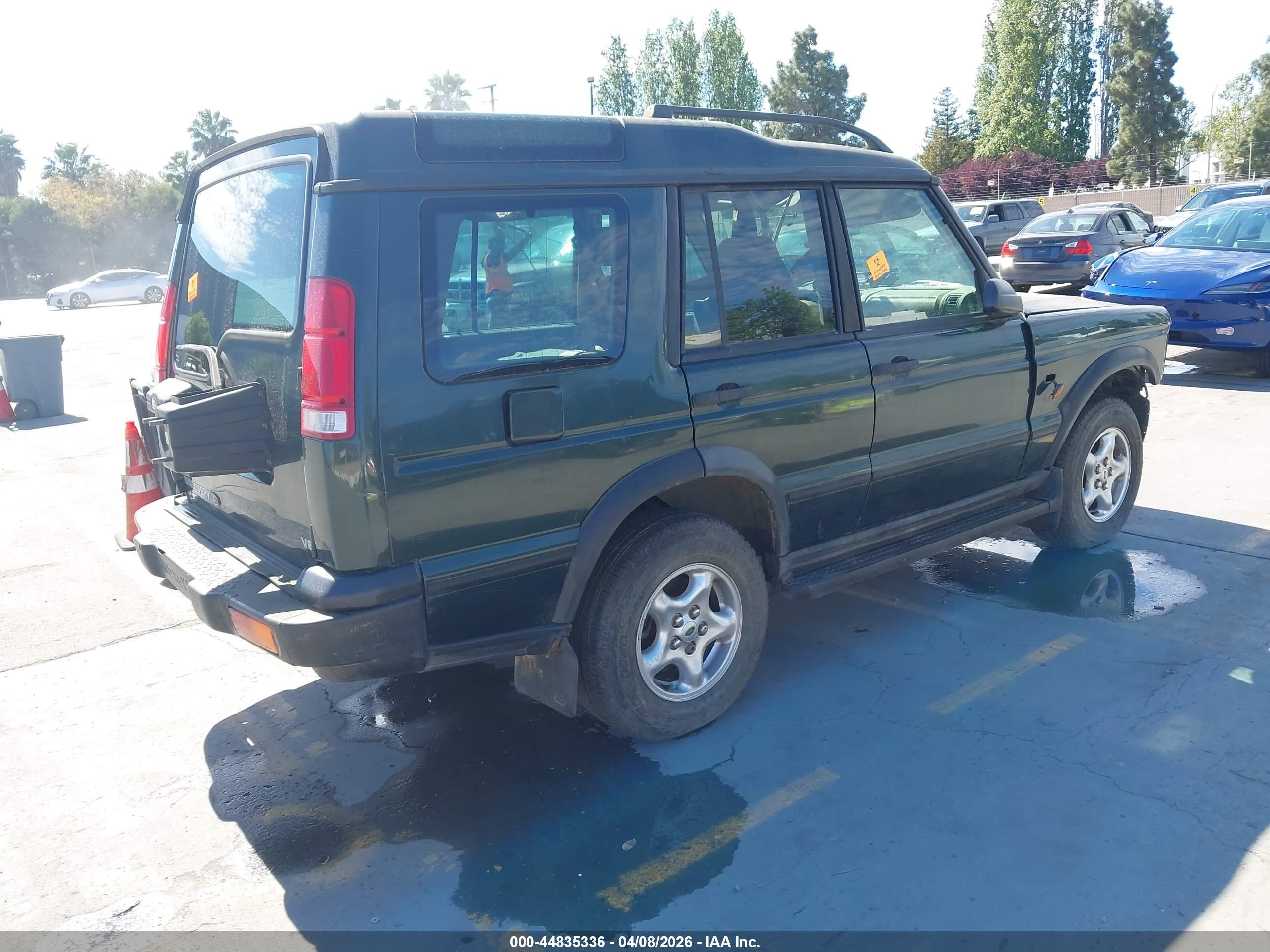 2001 Land Rover Discovery Series Ii Green vin: SALTY12481A719366