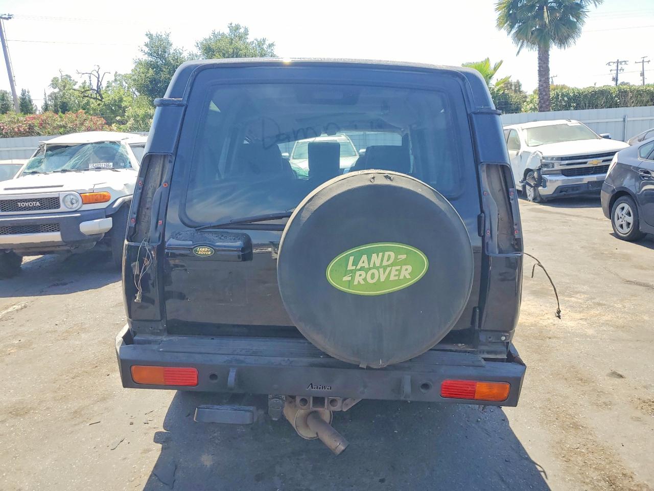 1999 Land Rover Discovery Ii Black vin: SALTY124XXA203020