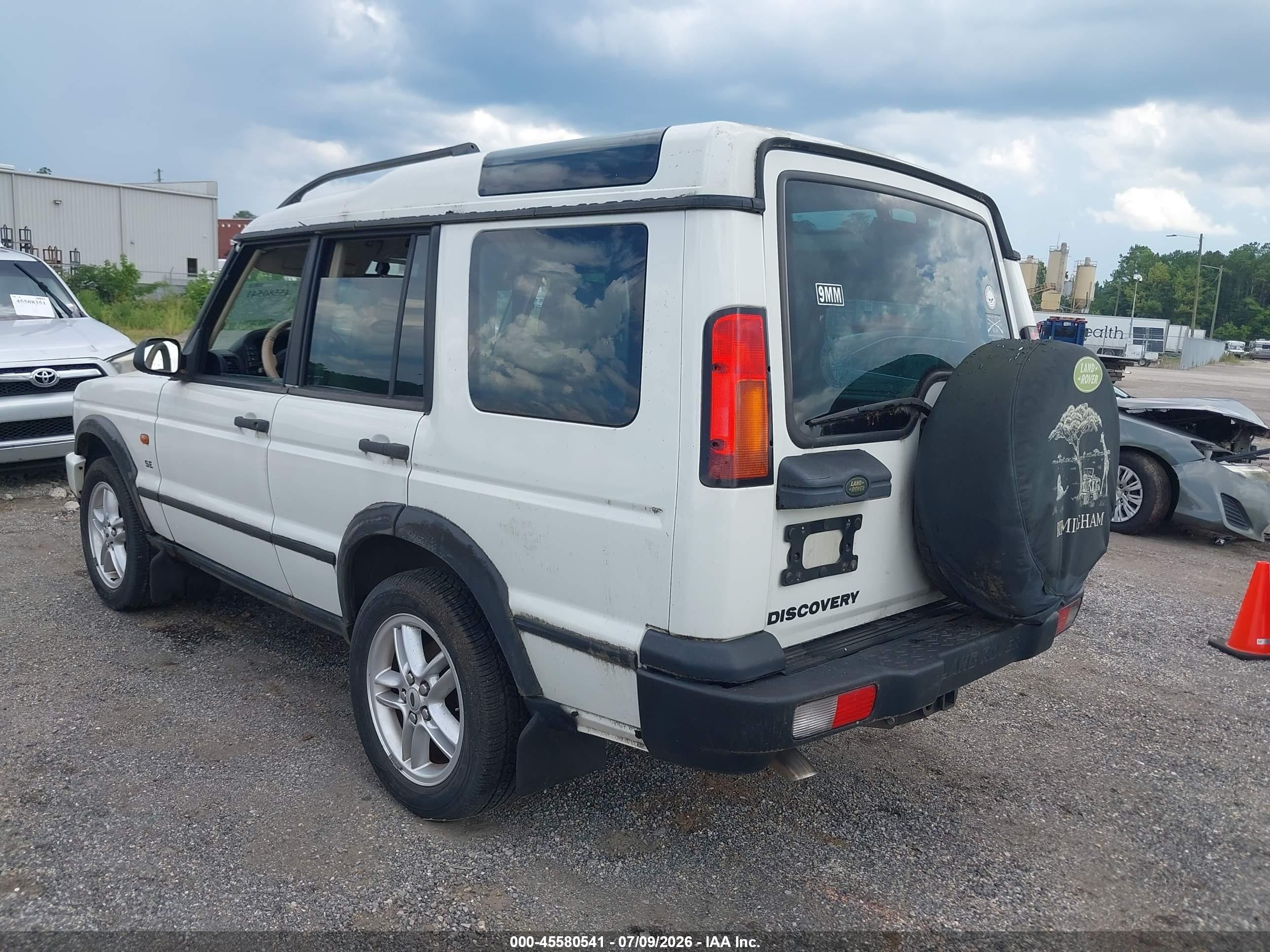 2003 Land Rover Discovery Se White vin: SALTY14413A772345
