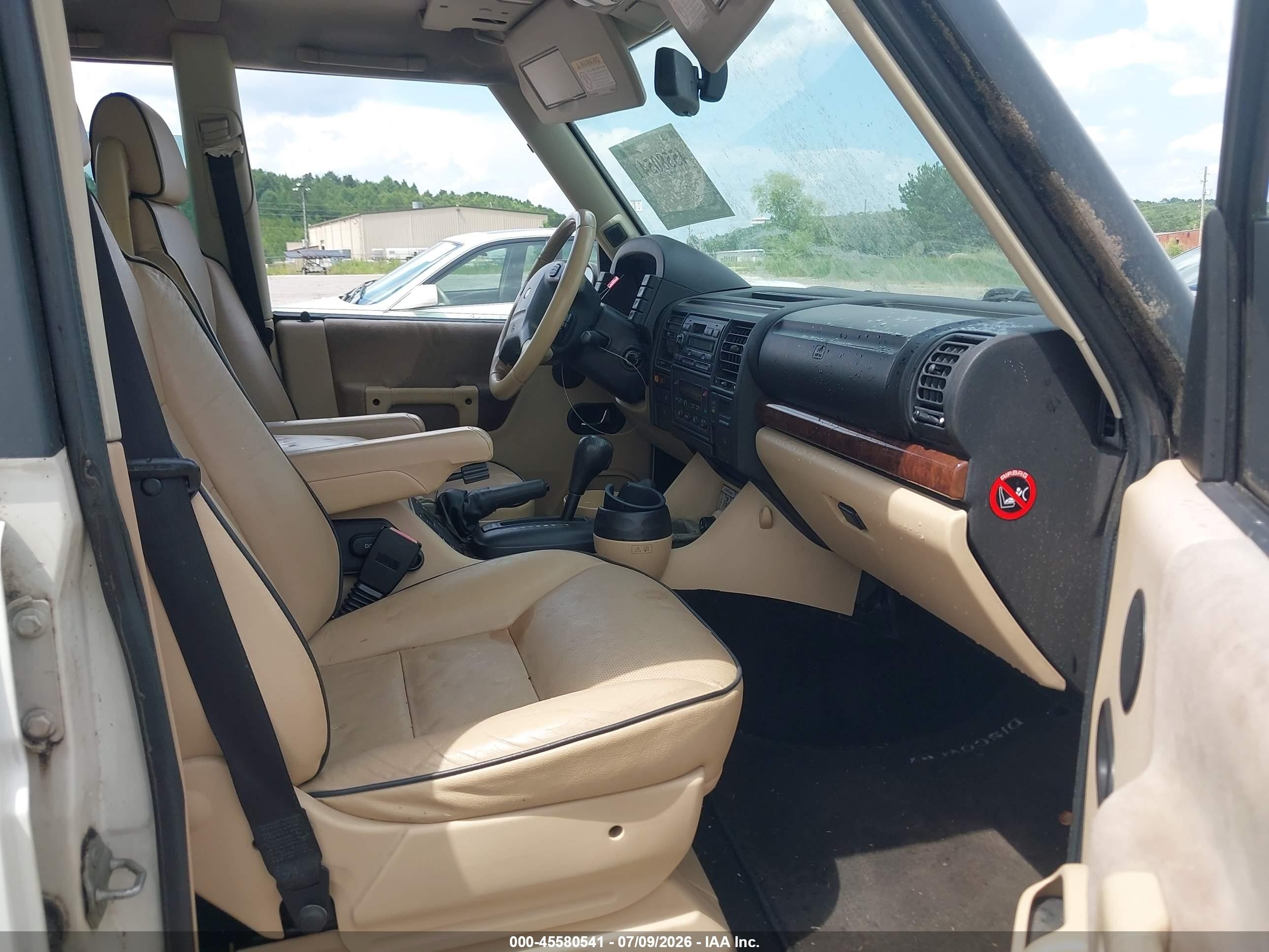2003 Land Rover Discovery Se White vin: SALTY14413A772345