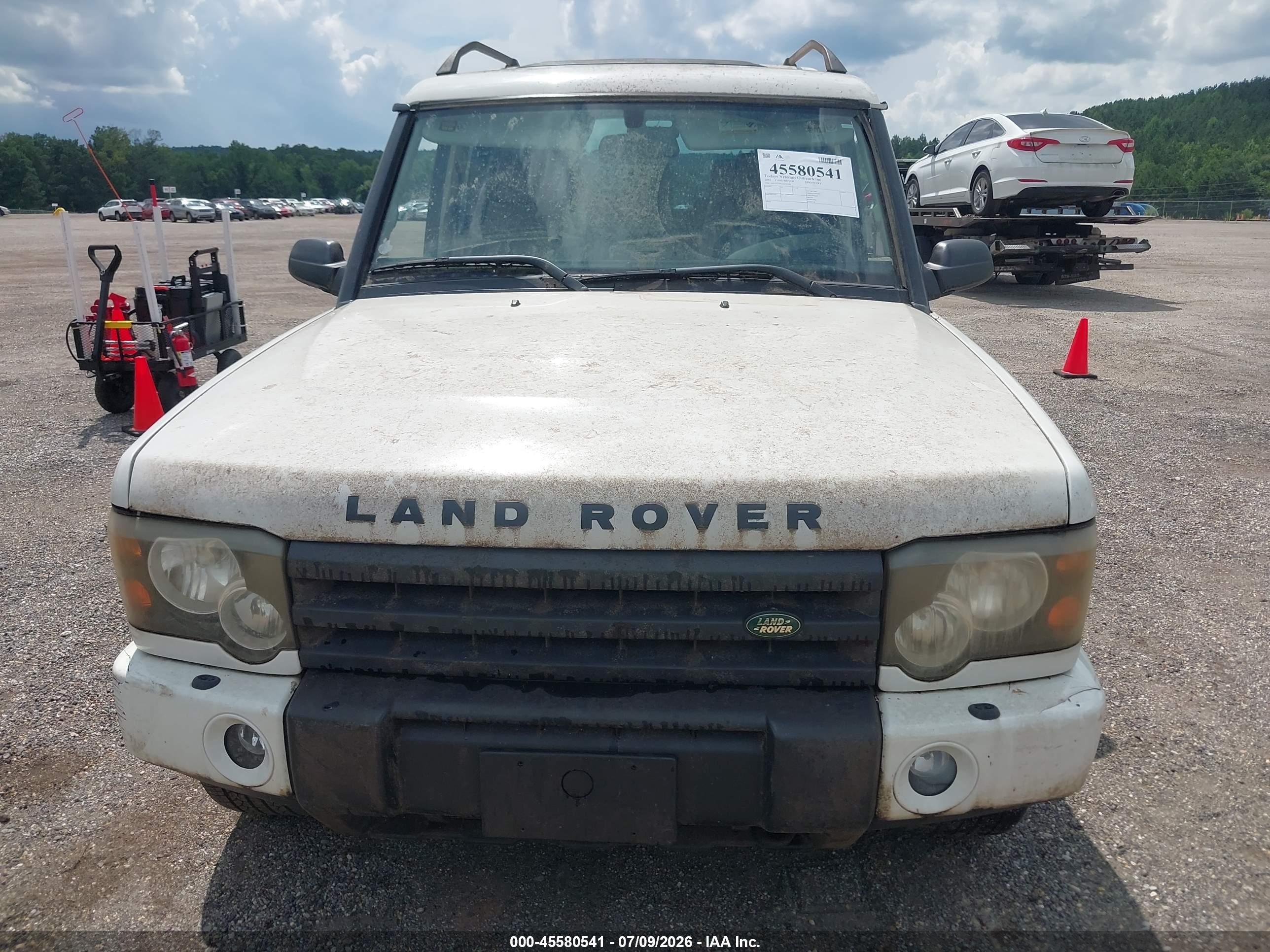 2003 Land Rover Discovery Se White vin: SALTY14413A772345