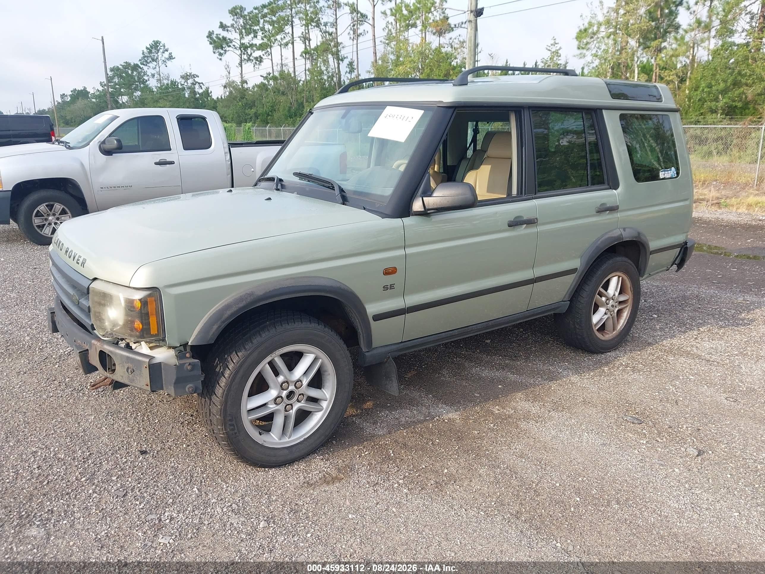 2003 Land Rover Discovery Se Green vin: SALTY14423A774864
