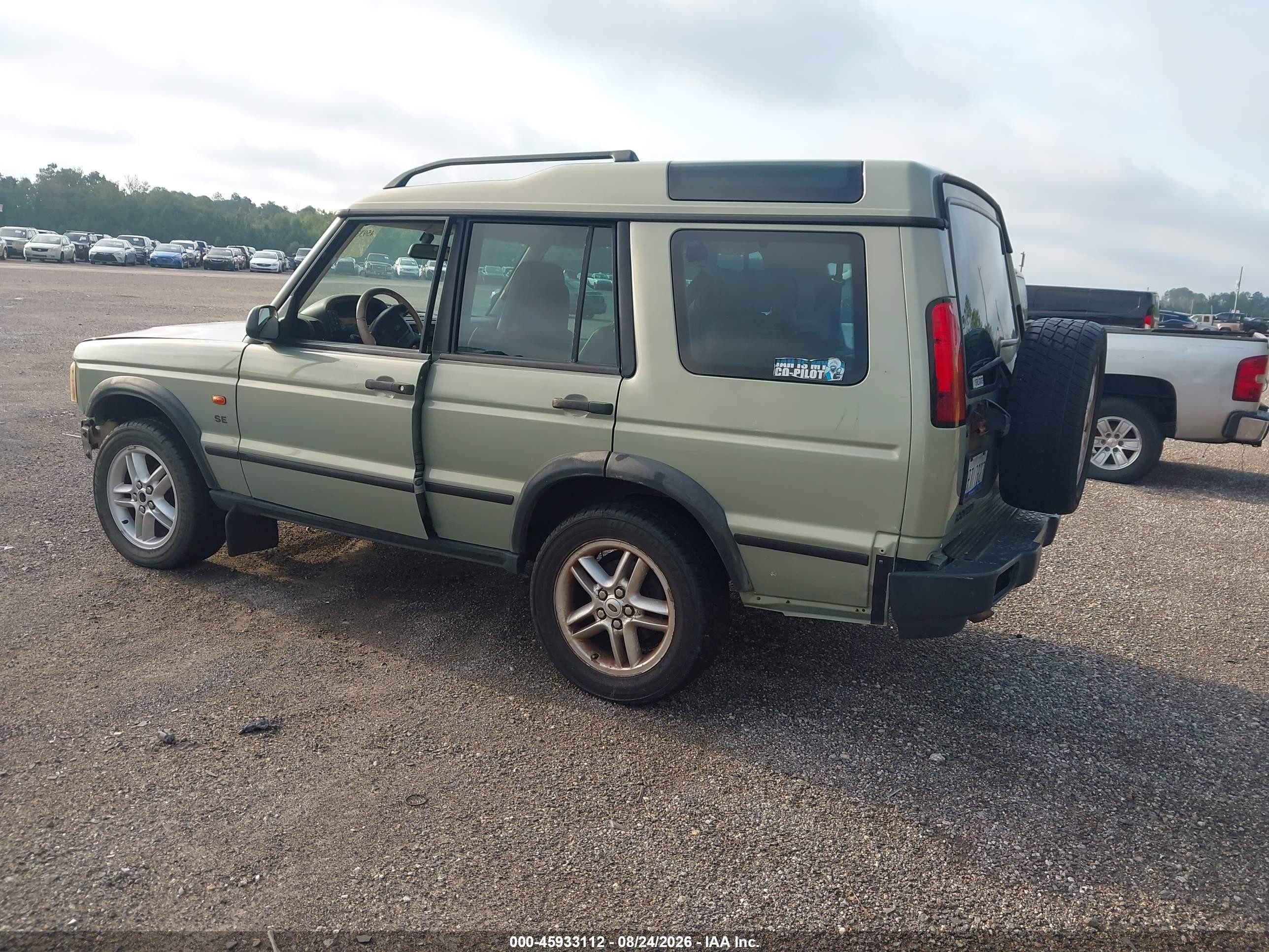 2003 Land Rover Discovery Se Green vin: SALTY14423A774864