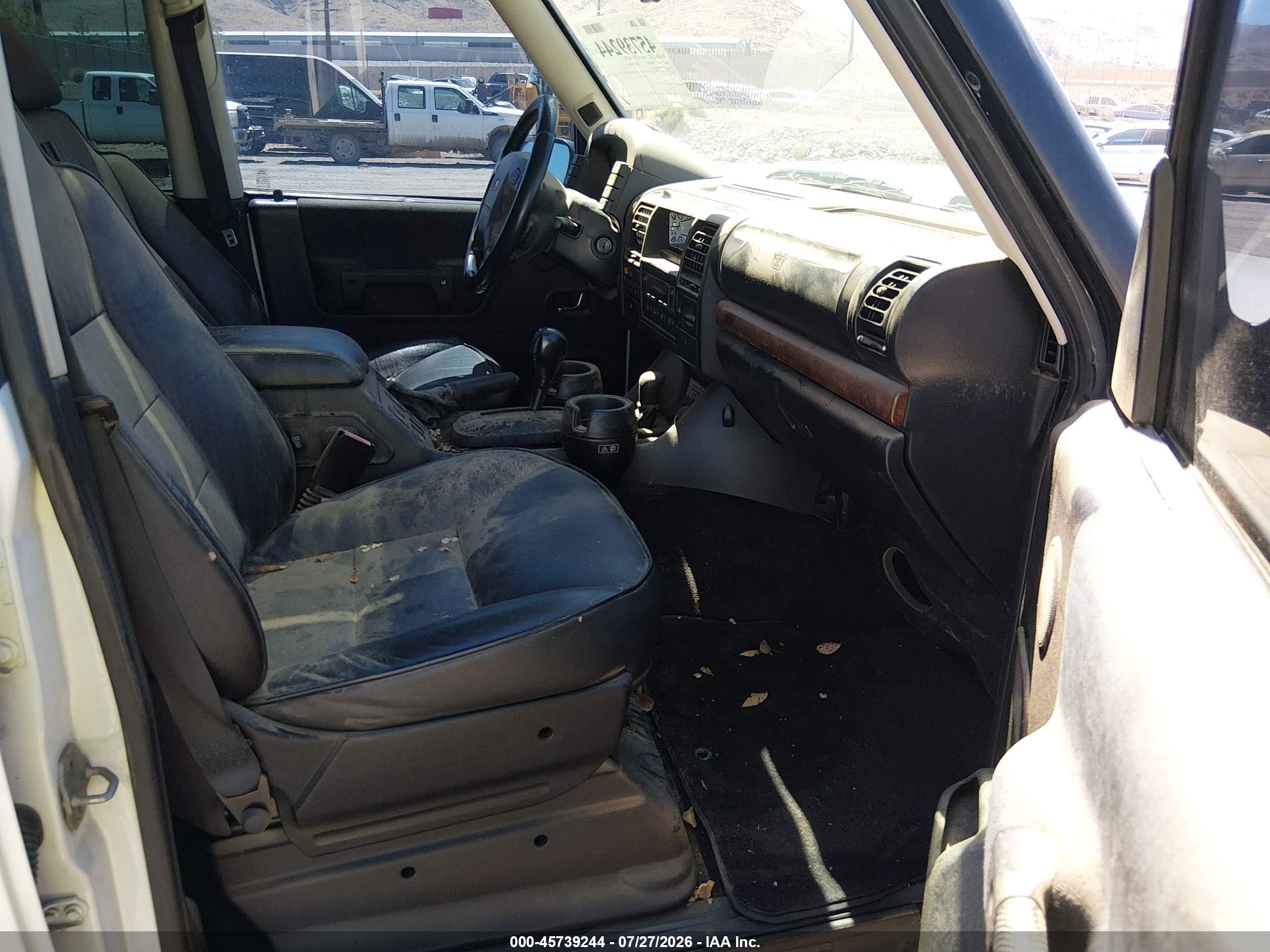 2003 Land Rover Discovery Se White vin: SALTY16423A810419