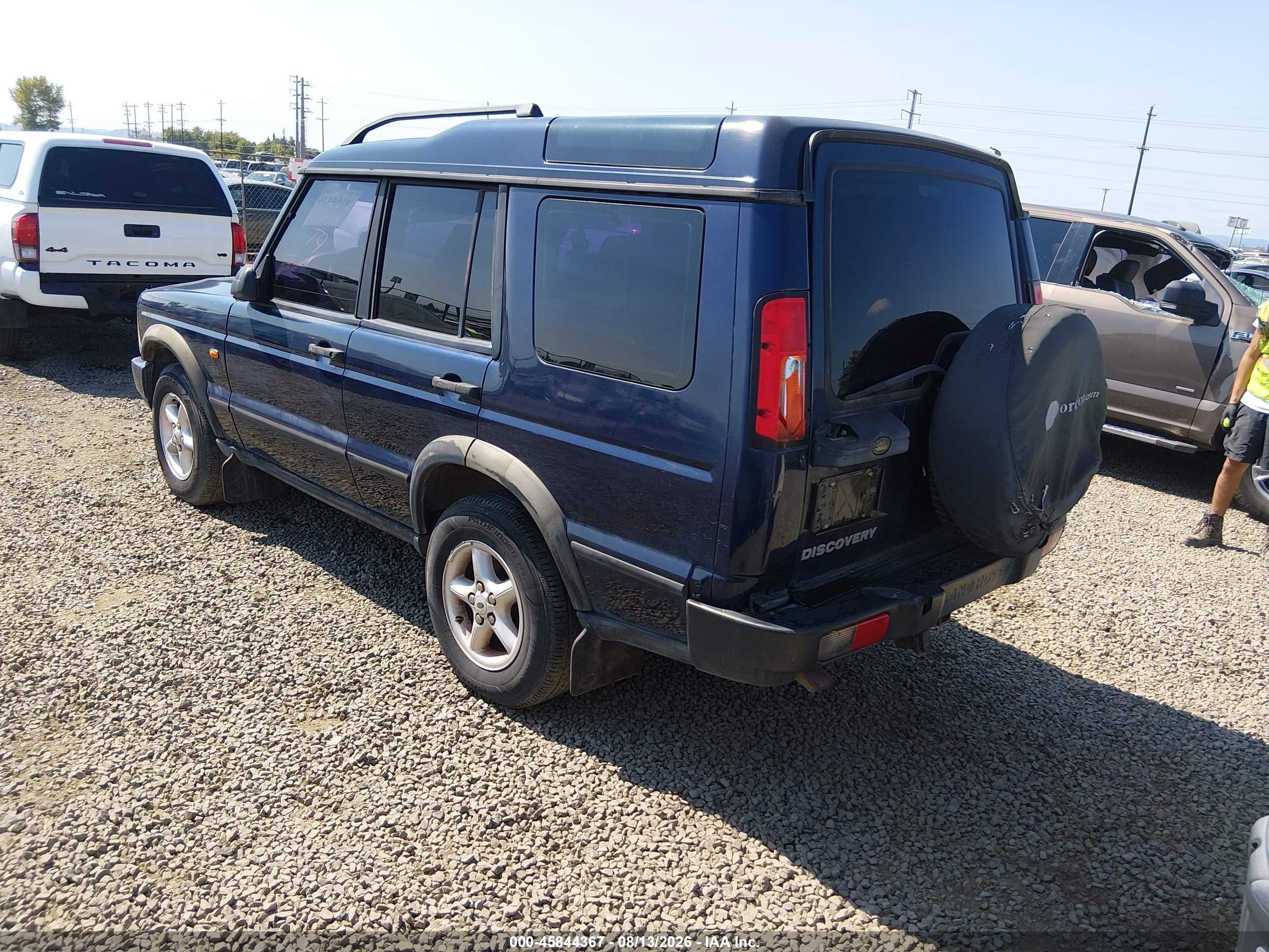 2003 Land Rover Discovery Se Синий vin: SALTY16463A823903