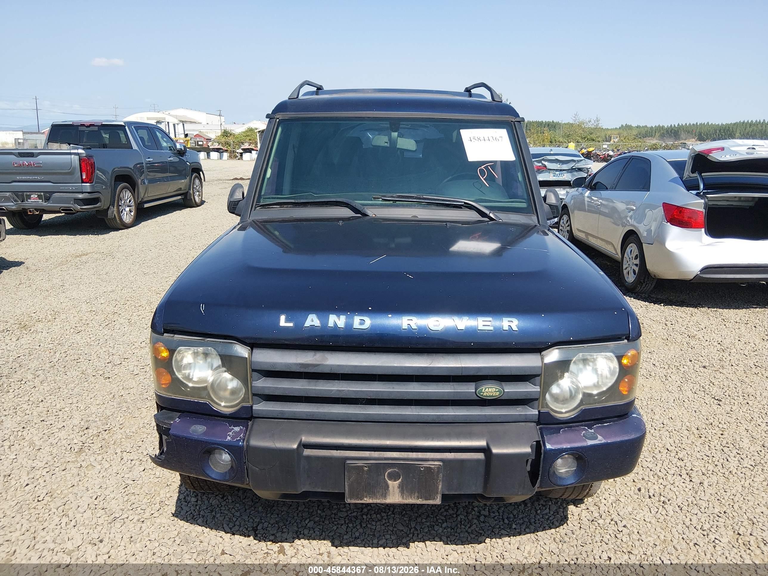 2003 Land Rover Discovery Se Синий vin: SALTY16463A823903