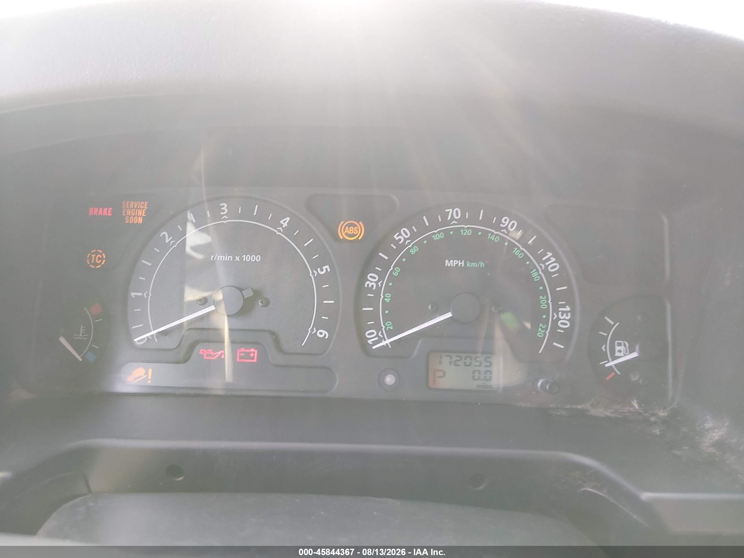 2003 Land Rover Discovery Se Синий vin: SALTY16463A823903