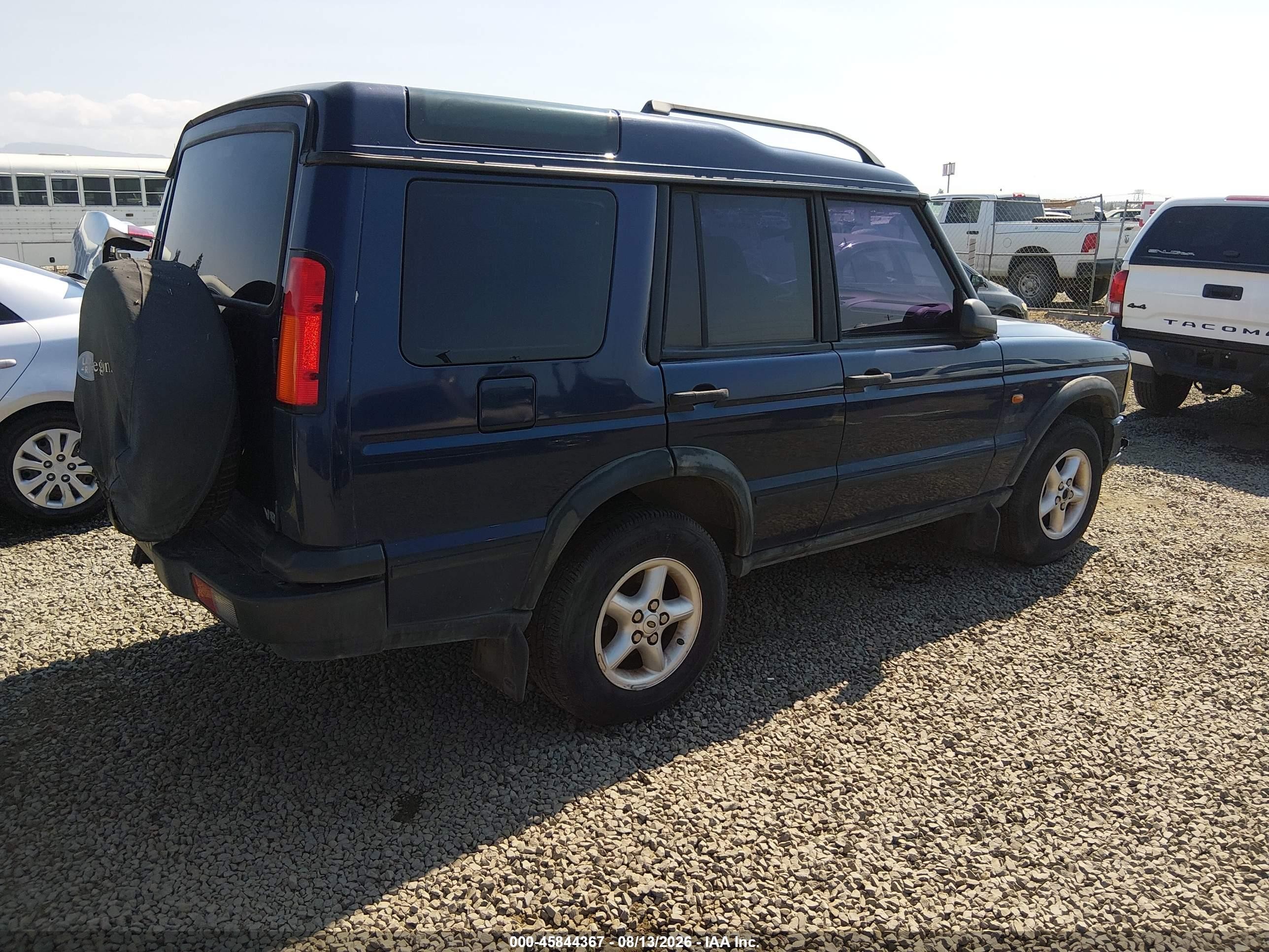 2003 Land Rover Discovery Se Синий vin: SALTY16463A823903