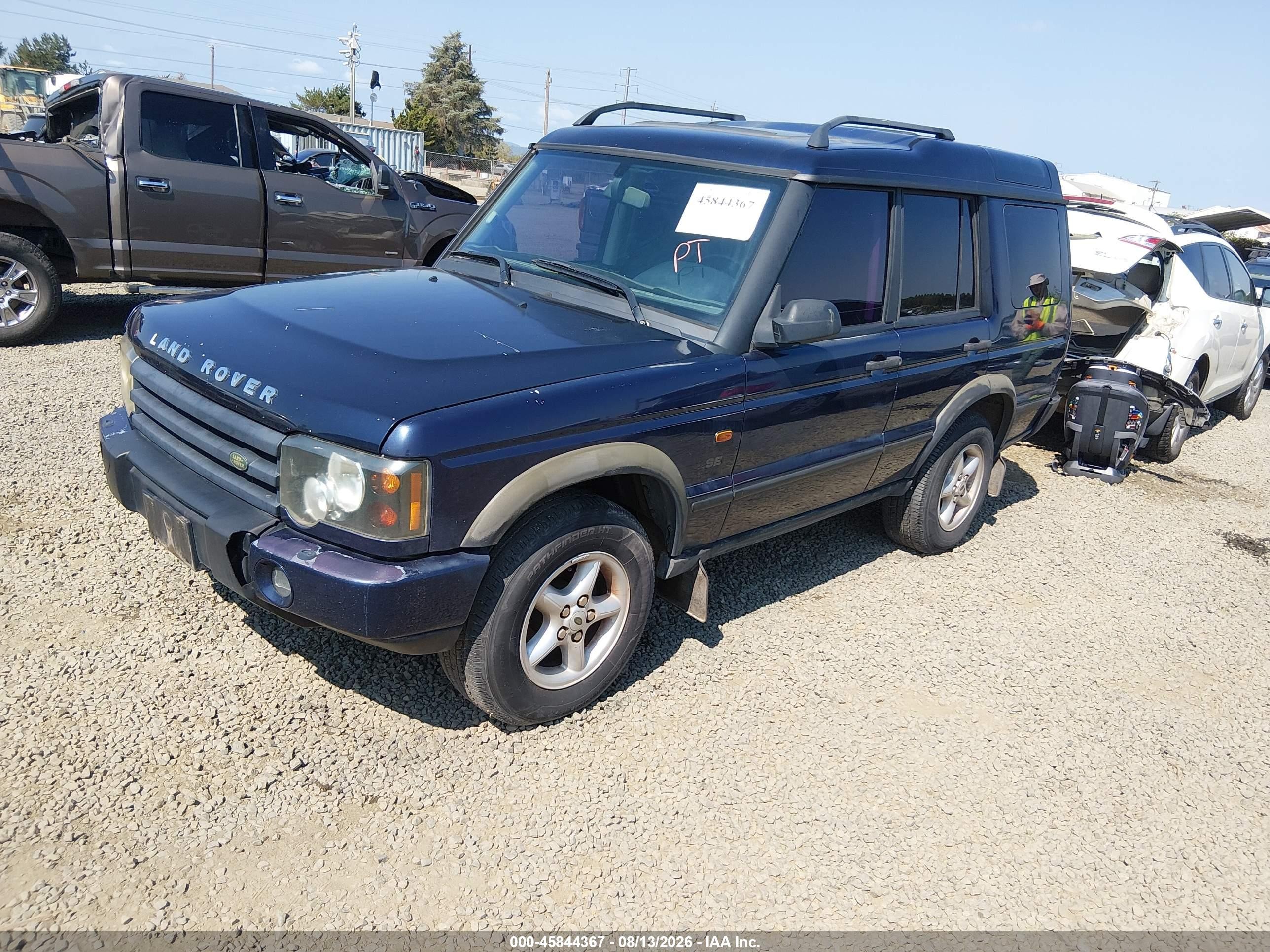 2003 Land Rover Discovery Se Синий vin: SALTY16463A823903