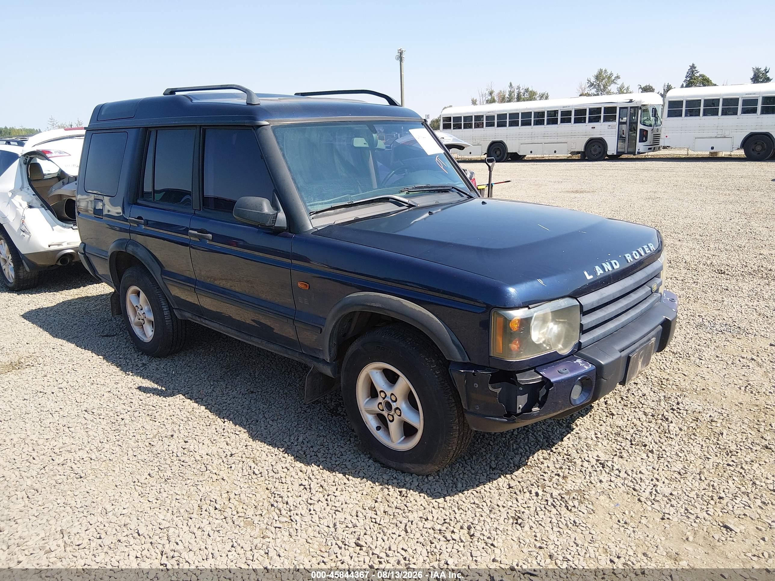 2003 Land Rover Discovery Se Синий vin: SALTY16463A823903
