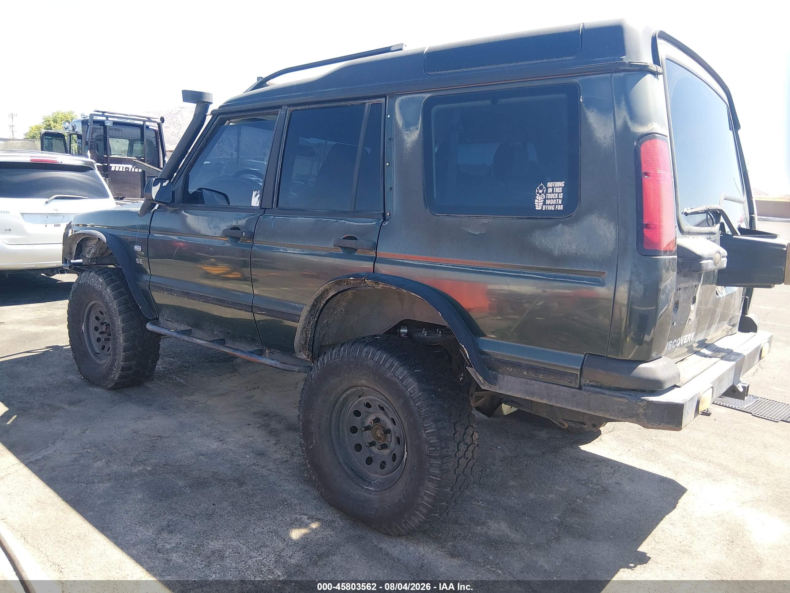 2003 Land Rover Discovery Se Green vin: SALTY16473A798171