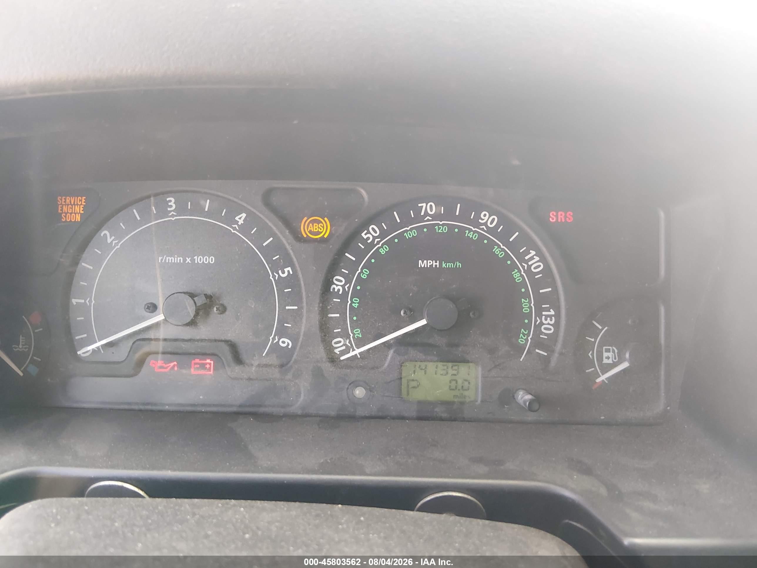 2003 Land Rover Discovery Se Green vin: SALTY16473A798171