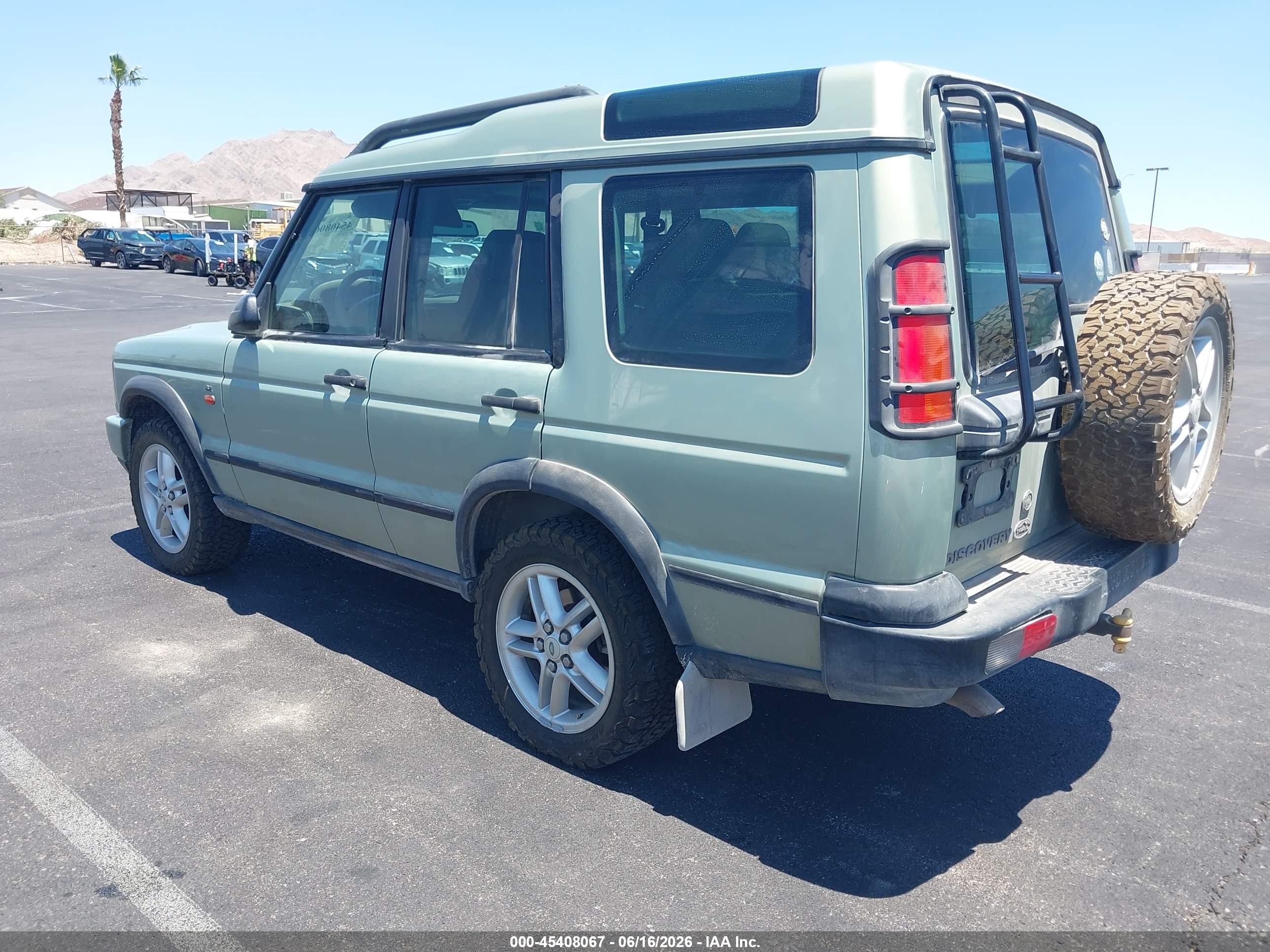 2004 Land Rover Discovery Se Green vin: SALTY19404A851418