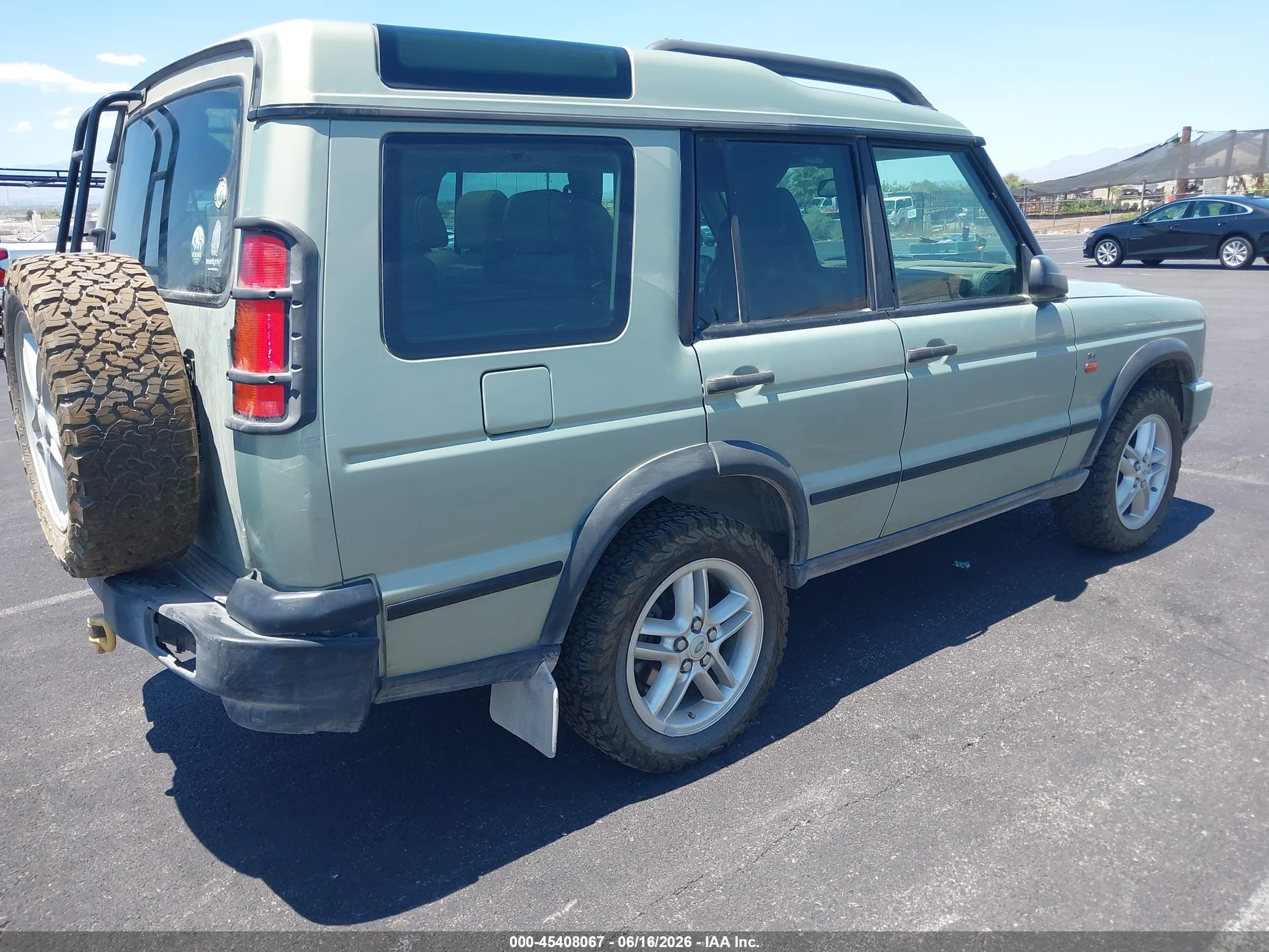 2004 Land Rover Discovery Se Green vin: SALTY19404A851418